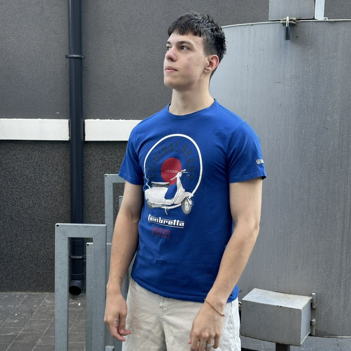Lambretta × Vintage Vintage Lambretta T-shirts Big Logo Moto Y2K London 00s Size US L / EU 52-54 / 3 - 1 Thumbnail