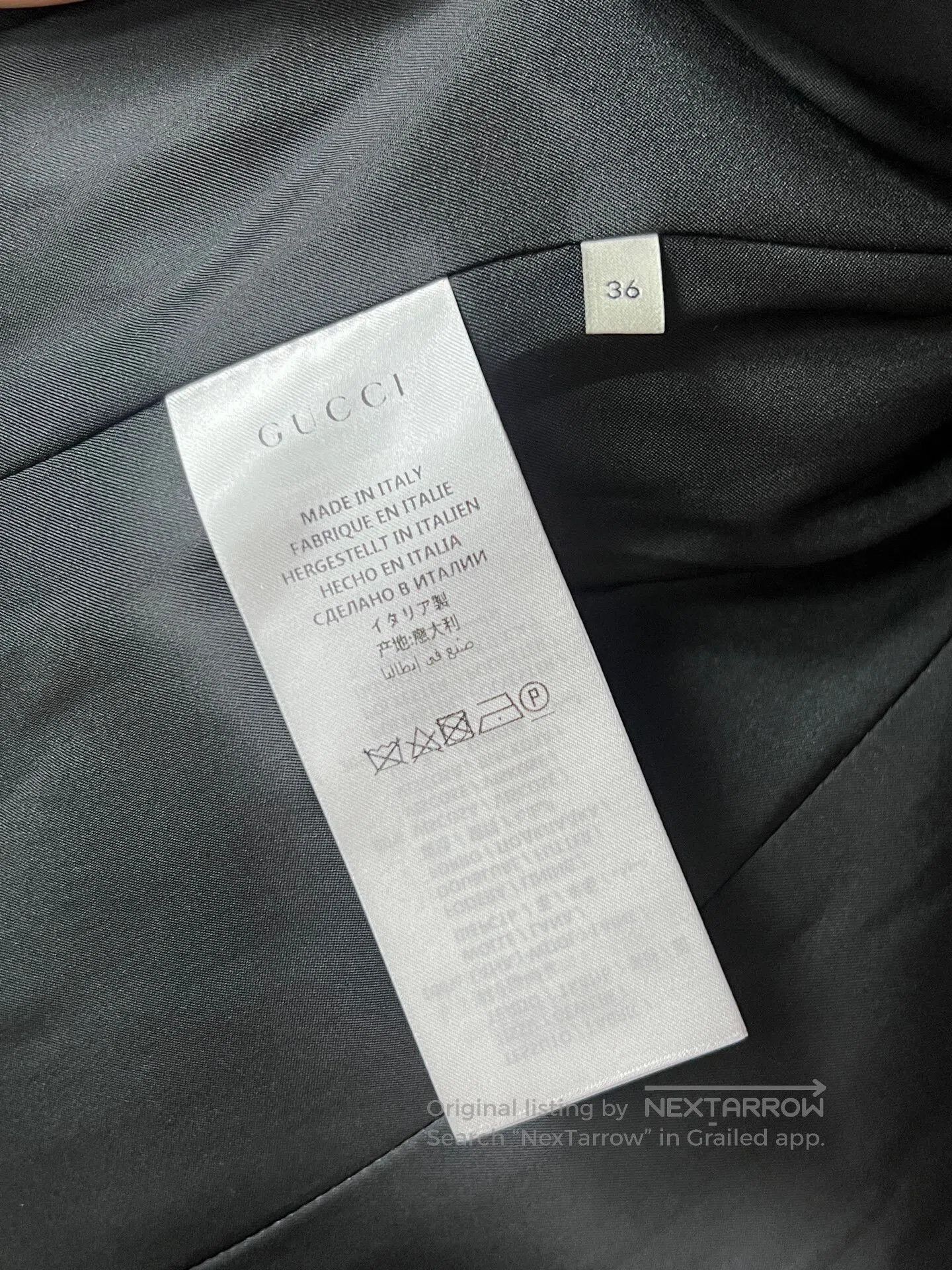 Gucci gucci black wool coat size 36. Size S / US 4 / IT 40 - 5 Thumbnail