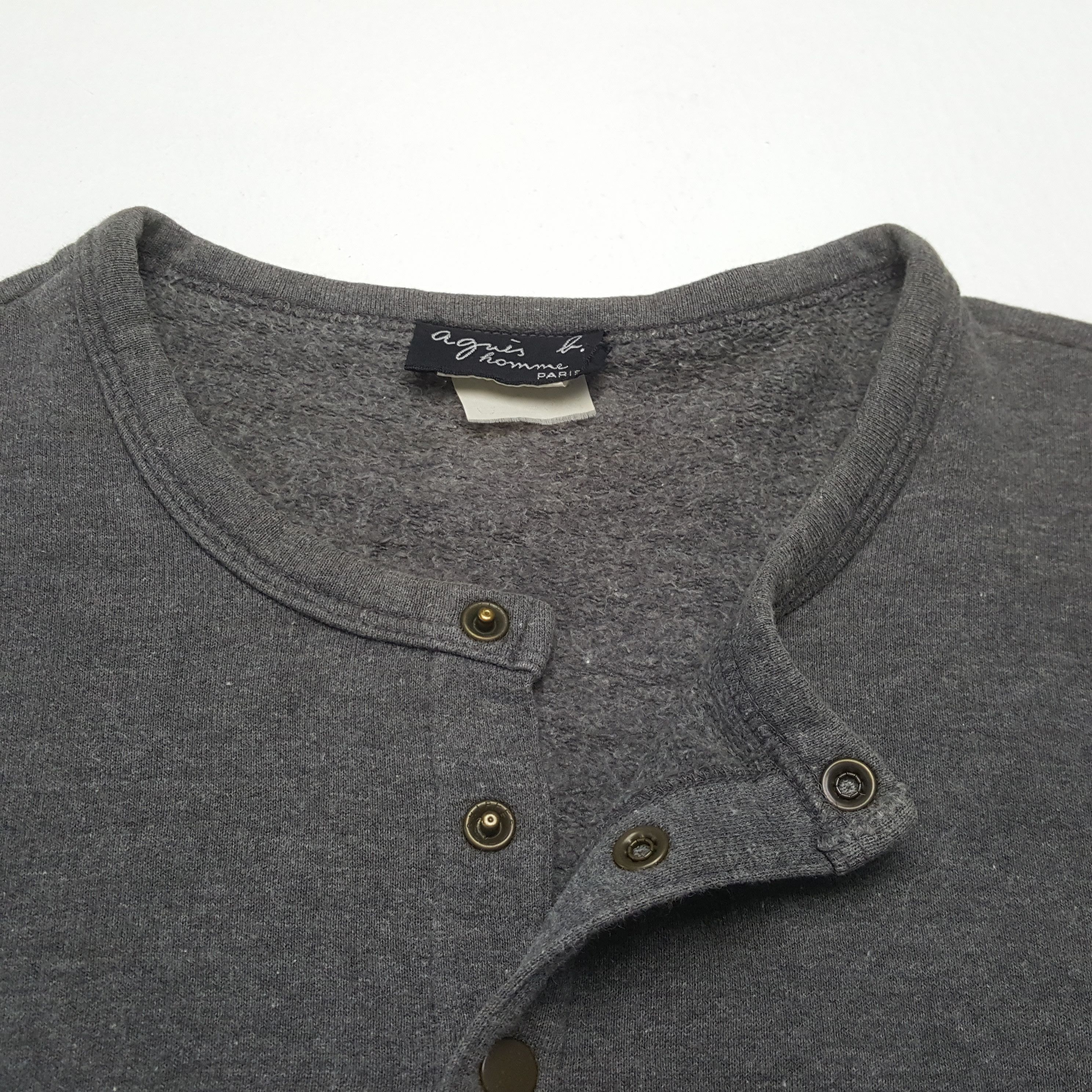 agnes b. Vintage Agnes Paris Fashion Brand Sweatshirt C304N3 Size L / US 10 / IT 46 - 7 Thumbnail