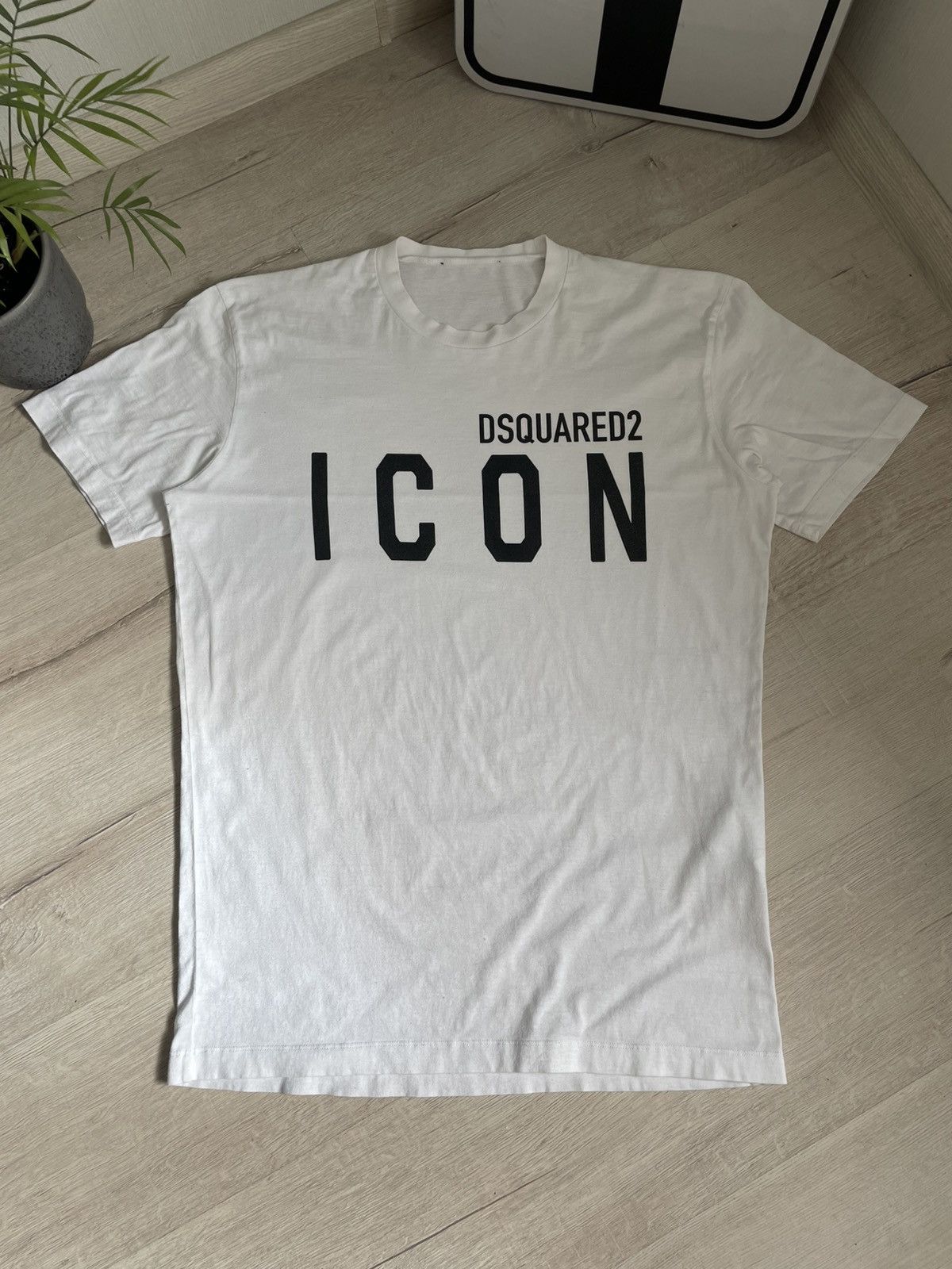Designer × Dsquared2 Rare Dsquared 2 Icon Big Logo T-shirt Original Hypebeast Y2k Size US L / EU 52-54 / 3 - 2 Thumbnail
