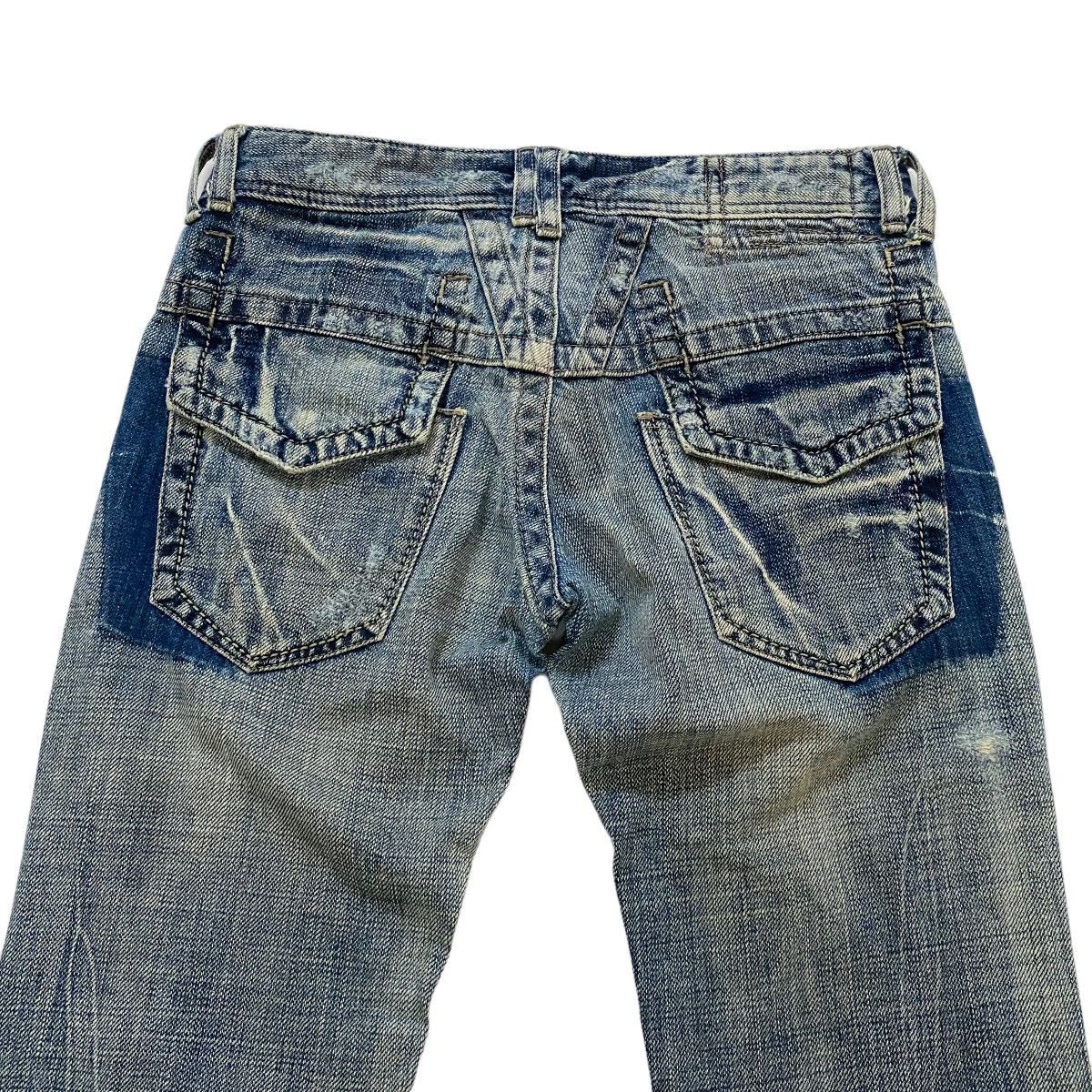 Marithe + Francois Girbaud ☀️Nice design MFG bootcut style jeans Size 28" / US 6 / IT 42 - 5 Thumbnail