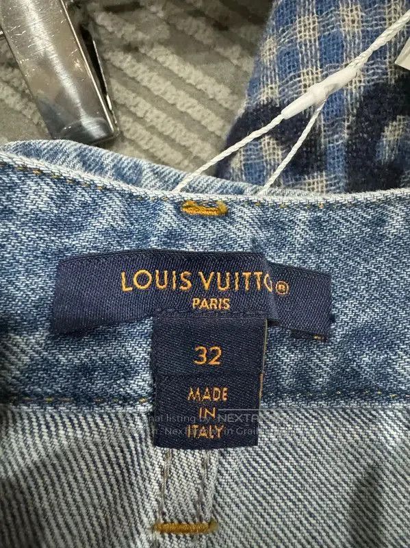 Louis Vuitton Louis Vuitton New Denim Shorts Size XS . Size US 26 / EU 42 - 3 Thumbnail