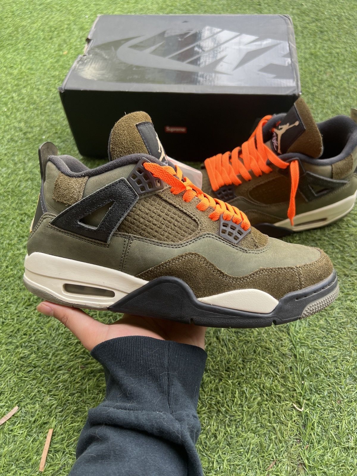 Jordan Brand 🏀 Air Jordan 4 Retro SE Craft 'Medium Olive' FB9927-200 Size US 9 / EU 42 - 1 Thumbnail