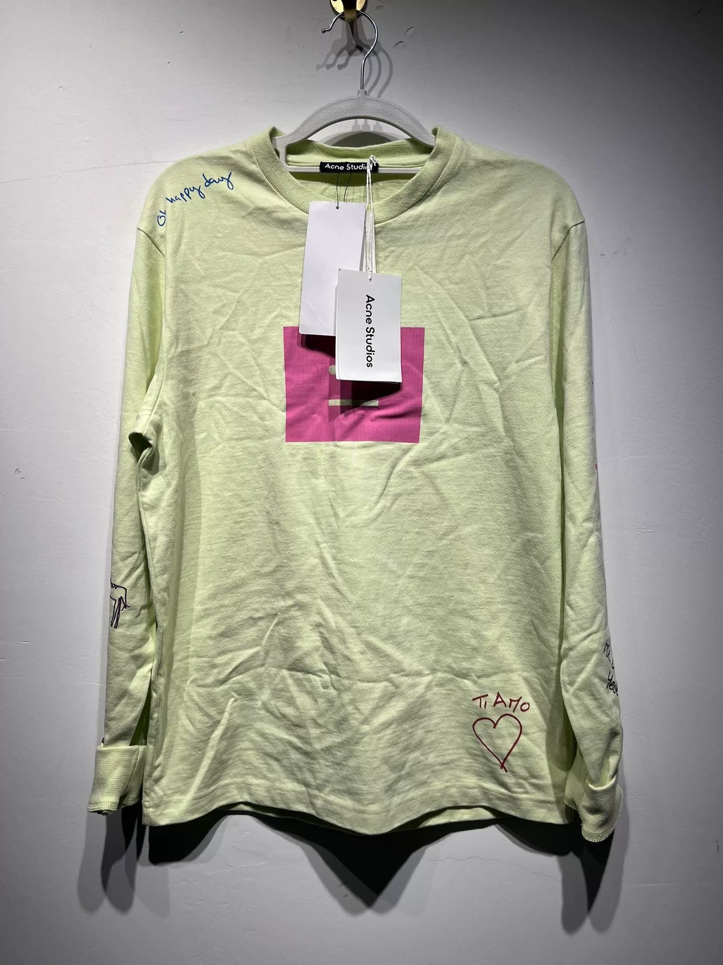 Acne Studios Acne Studios Graphic Green Blouse XXS Women Size XXS / US 00 / IT 34 - 1 Thumbnail