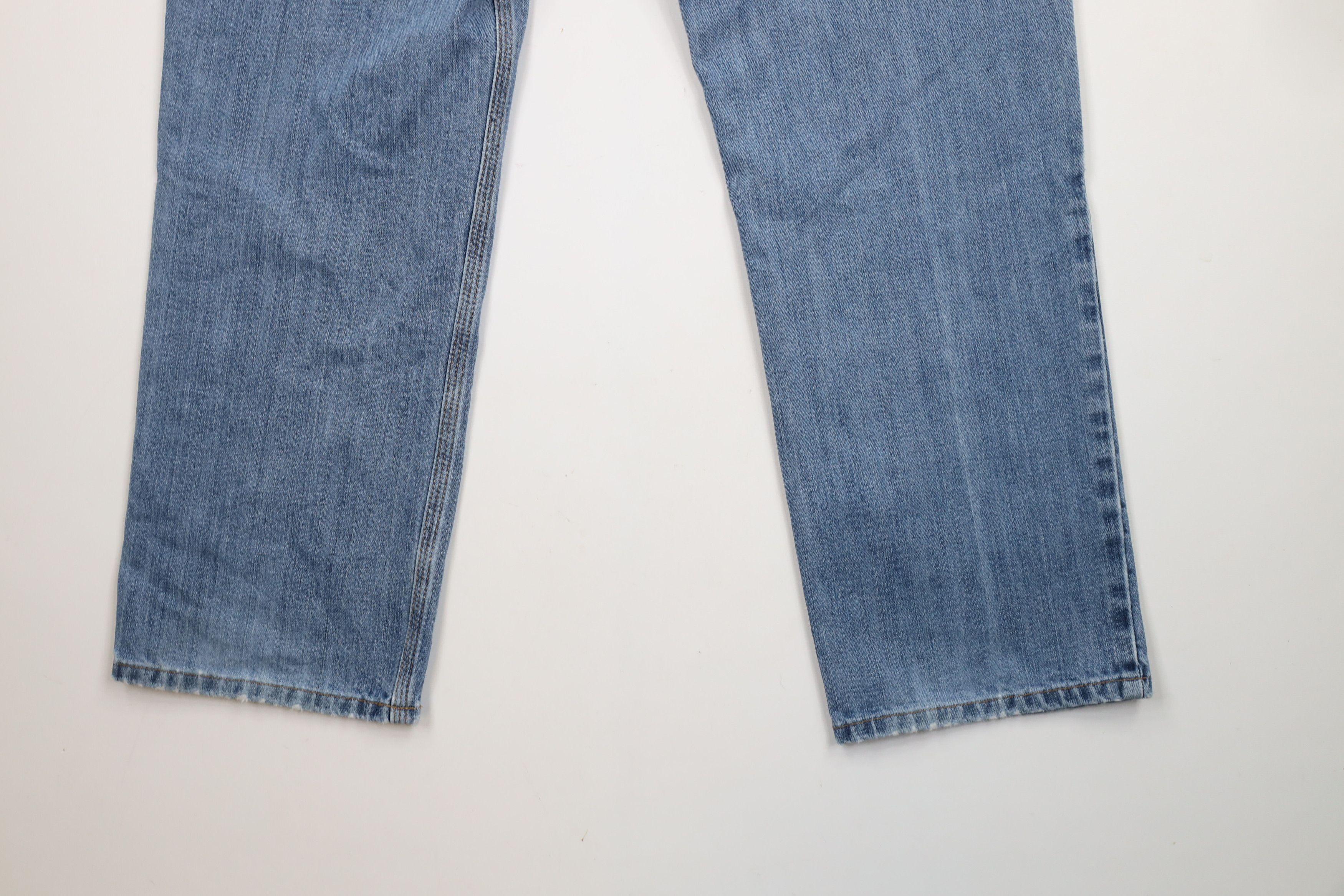 Carhartt × Vintage Vintage Y2K Carhartt Spell Out Relaxed Fit Denim Jeans Blue Size US 36 / EU 52 - 16 Thumbnail