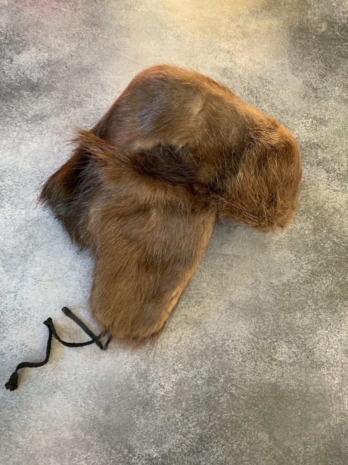 Vintage Vintage 90s Alt Ushanka Fuzzy Trapper Fur Winter Hat Size ONE SIZE - 3 Thumbnail