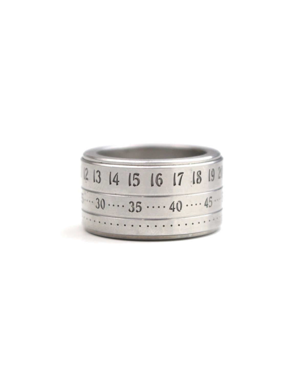 Hysteric Glamour 2000S JAPANESE MADE ROTATING NUMBER SPINNER RING Size ONE SIZE - 2 Thumbnail