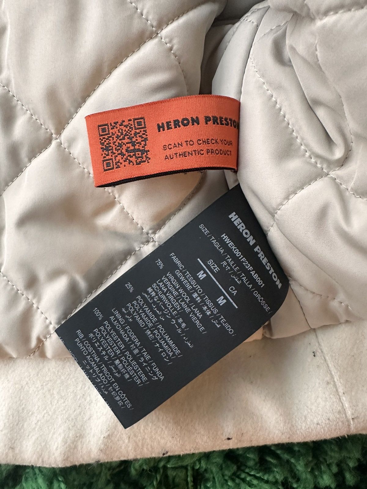 Heron Preston SOLD OUT Heron Preston Patched Crop Leather Varsity Jacket Size M / US 6-8 / IT 42-44 - 10 Thumbnail