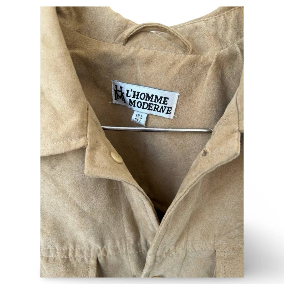 L'Homme Rouge L'homme moderne suede JKT #997 Size US L / EU 52-54 / 3 - 2 Thumbnail