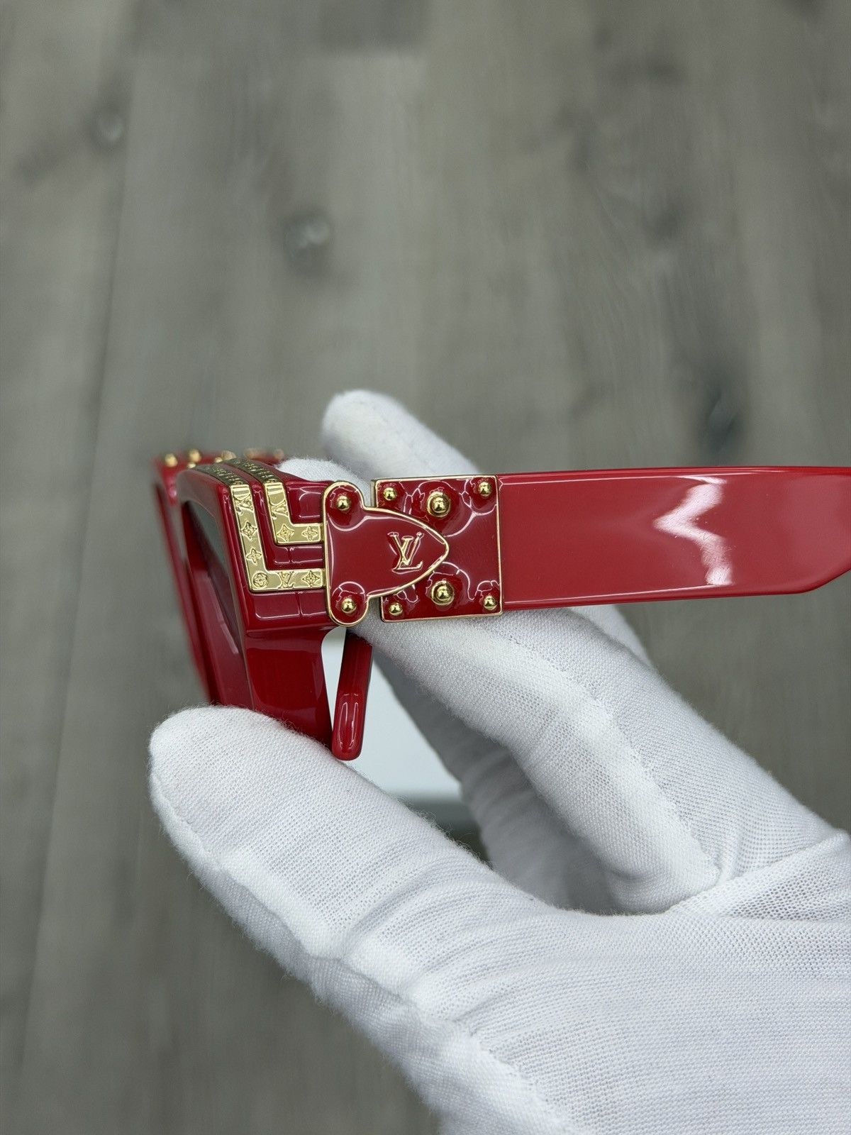 Louis Vuitton Louis Vuitton 1.1 Millionaires Sunglasses Red Z1599W Size ONE SIZE - 2 Thumbnail