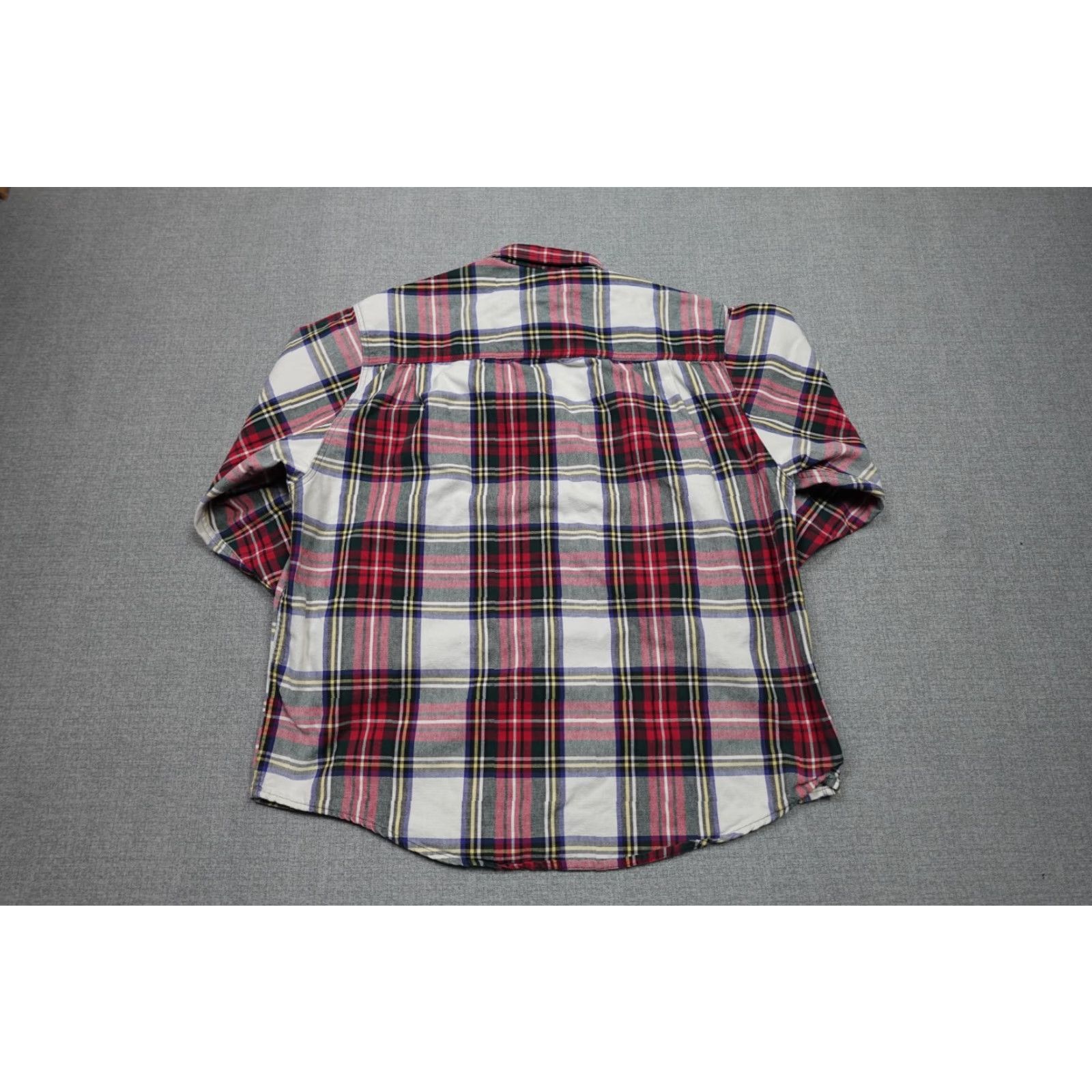 Eddie Bauer VINTAGE Eddie Bauer Flannel Shirt Mens XL Red Plaid Hiking Camp Retro Size US XL / EU 56 / 4 - 4 Thumbnail