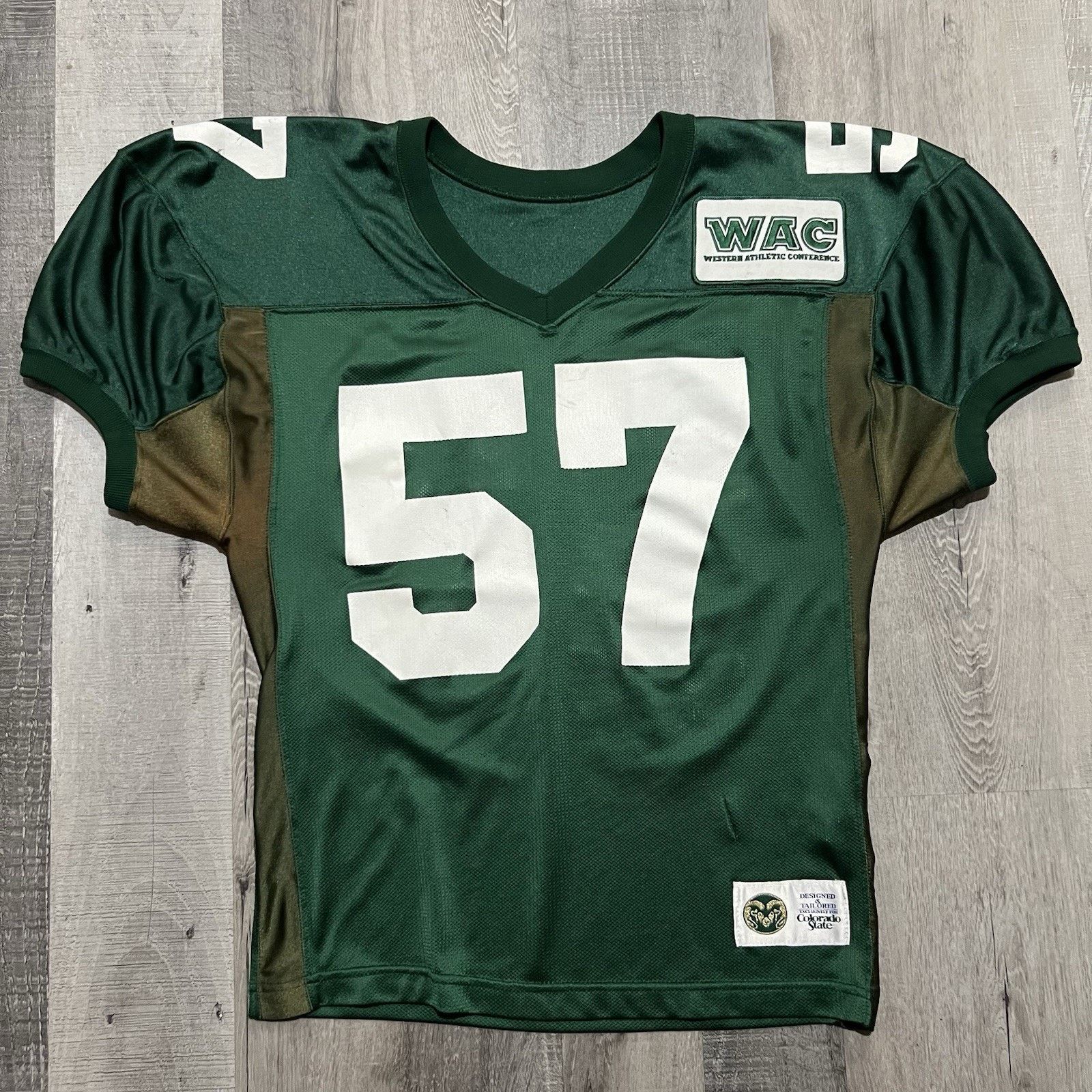 VTG Colorado State University Game Worn College Jersey #57