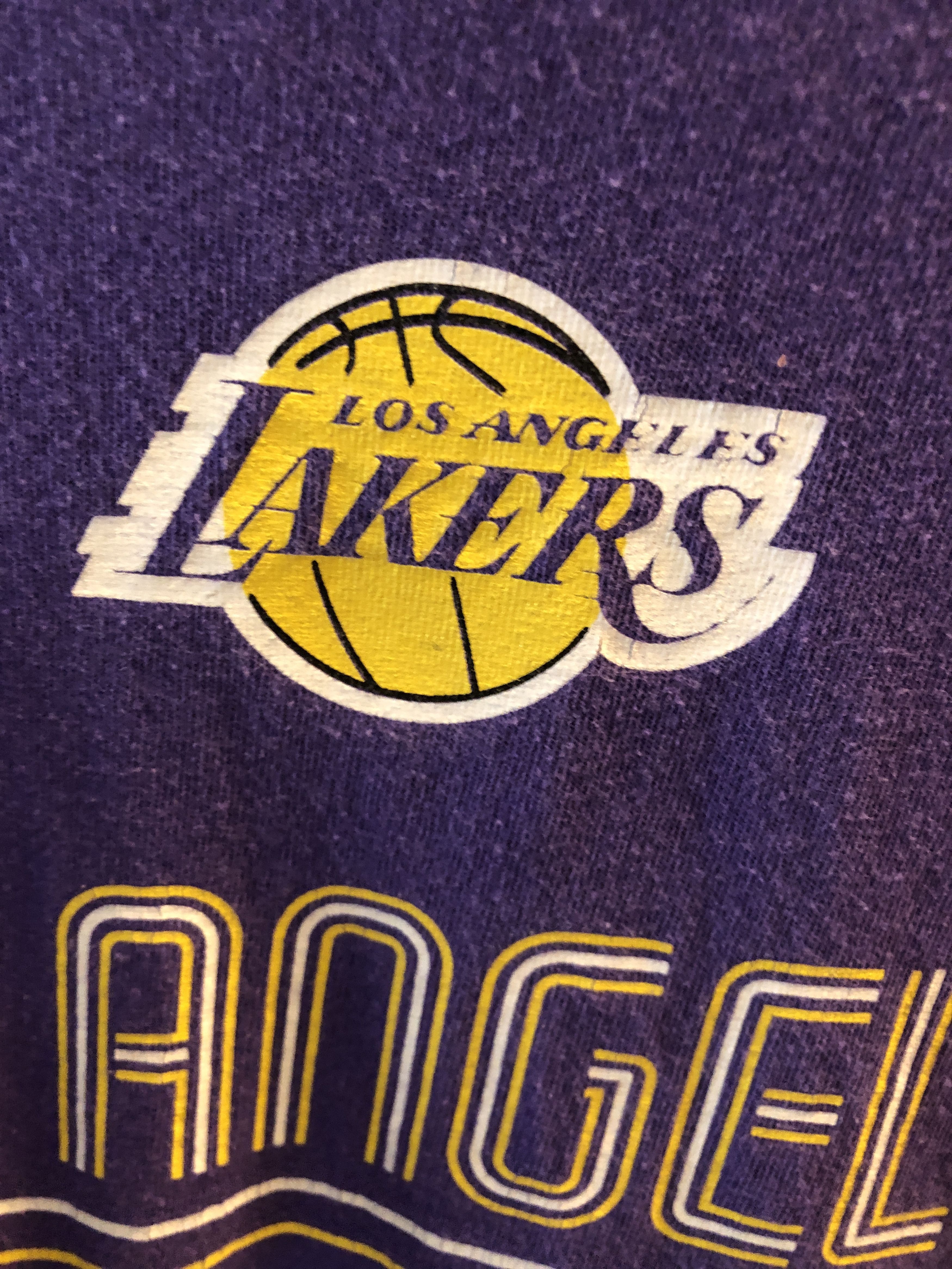 NBA LA Lakers Lebron James NBA T Shirt Size US XL / EU 56 / 4 - 3 Thumbnail