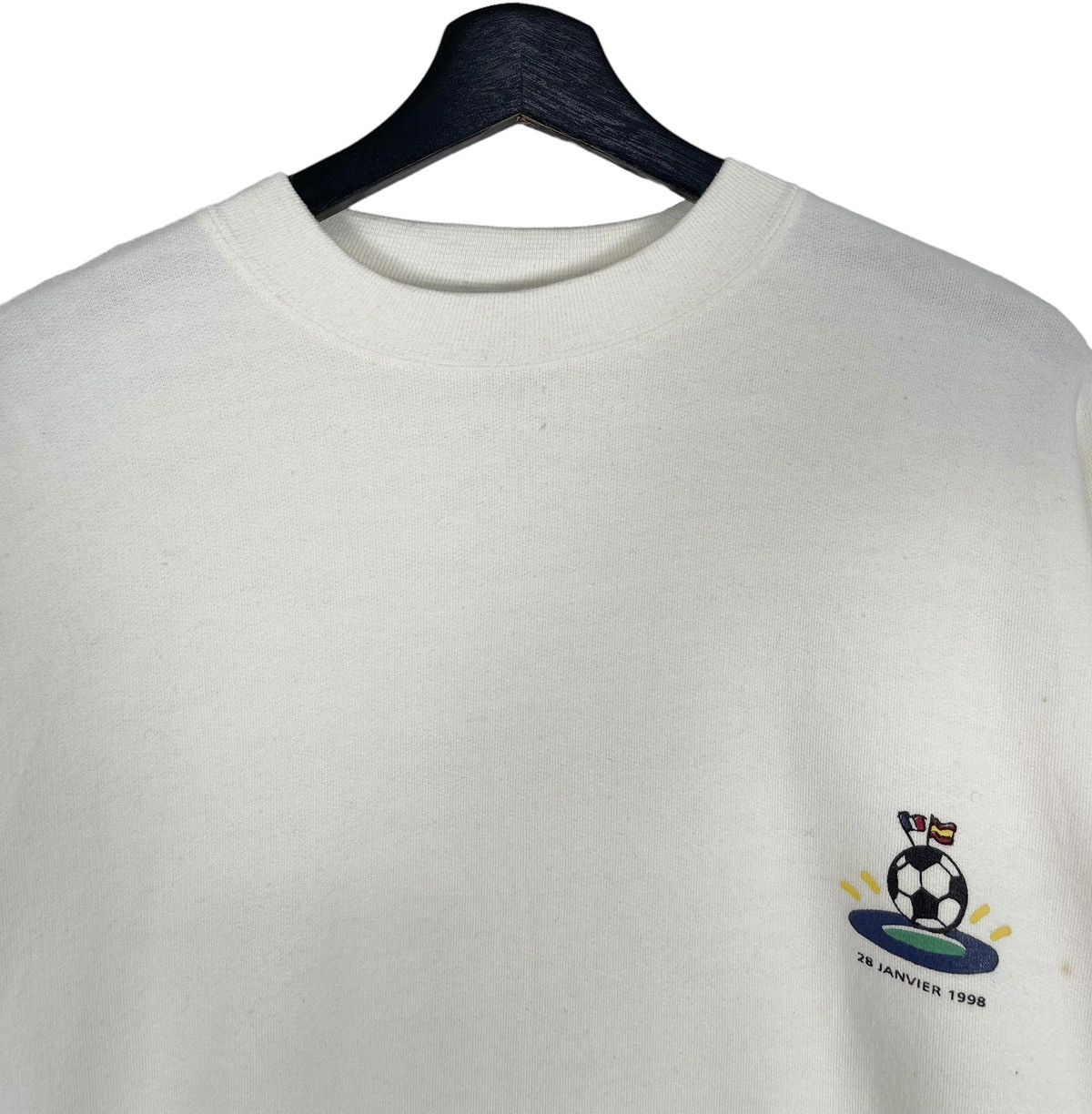 Vintage 1998s Vintage Zinedine Zidane France Nasional Football Team Size US L / EU 52-54 / 3 - 3 Thumbnail