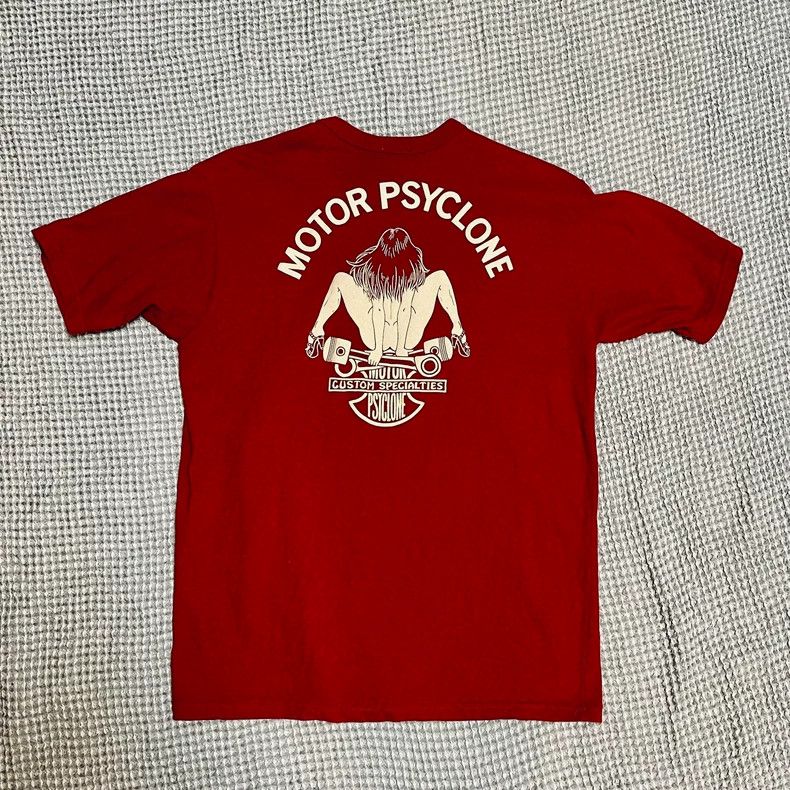 Freewheelers FREEWHEELERS Beauty T-shirt, our store's limited red Size US L / EU 52-54 / 3 - 2 Thumbnail