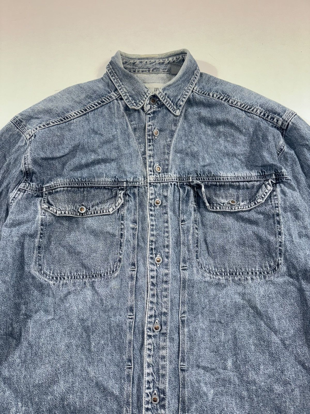 Levi's × Vintage Vintage Levis SilverTab denim shirt Size US M / EU 48-50 / 2 - 5 Thumbnail