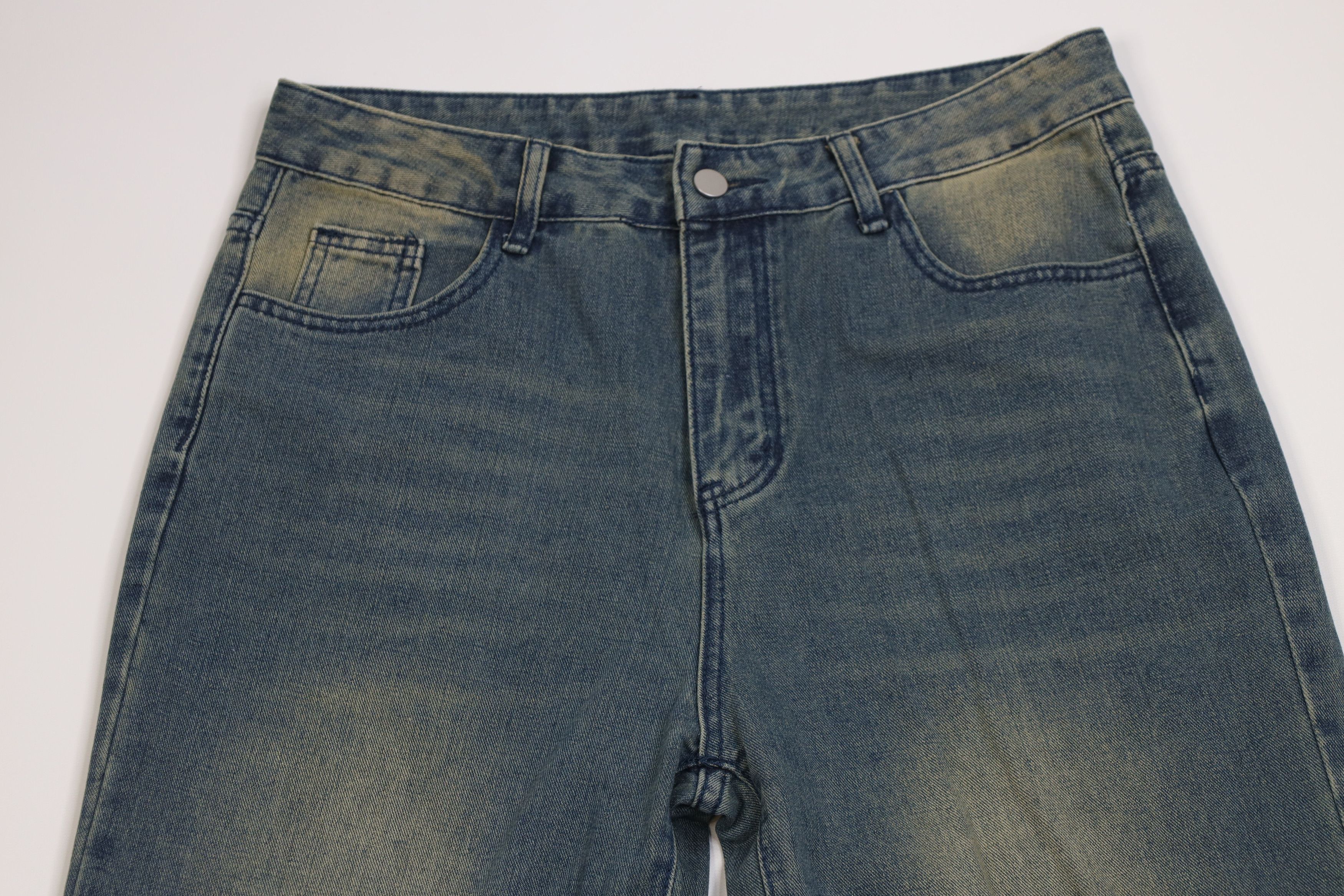 Vintage Vintage 90s Y2K Streetwear Baggy Wide Leg Jeans Big Pockets Size US 34 / EU 50 - 2 Thumbnail