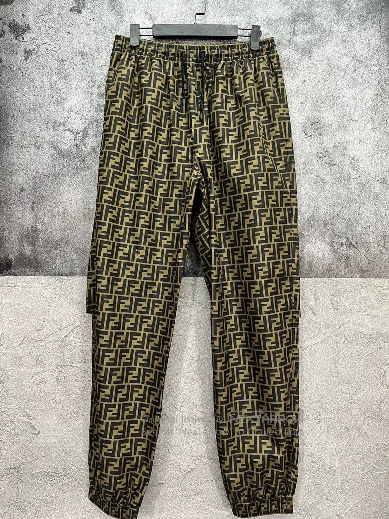 Fendi Fendi Double F Printed Casual Pants Size US 32 / EU 48 - 1 Thumbnail