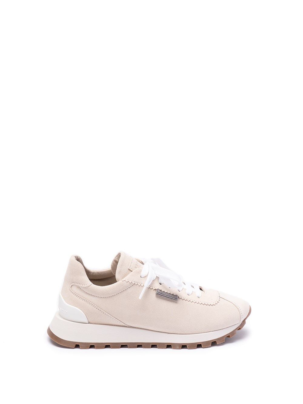 image of Brunello Cucinelli Sneakers Size Eu 38 For Women in Avorio