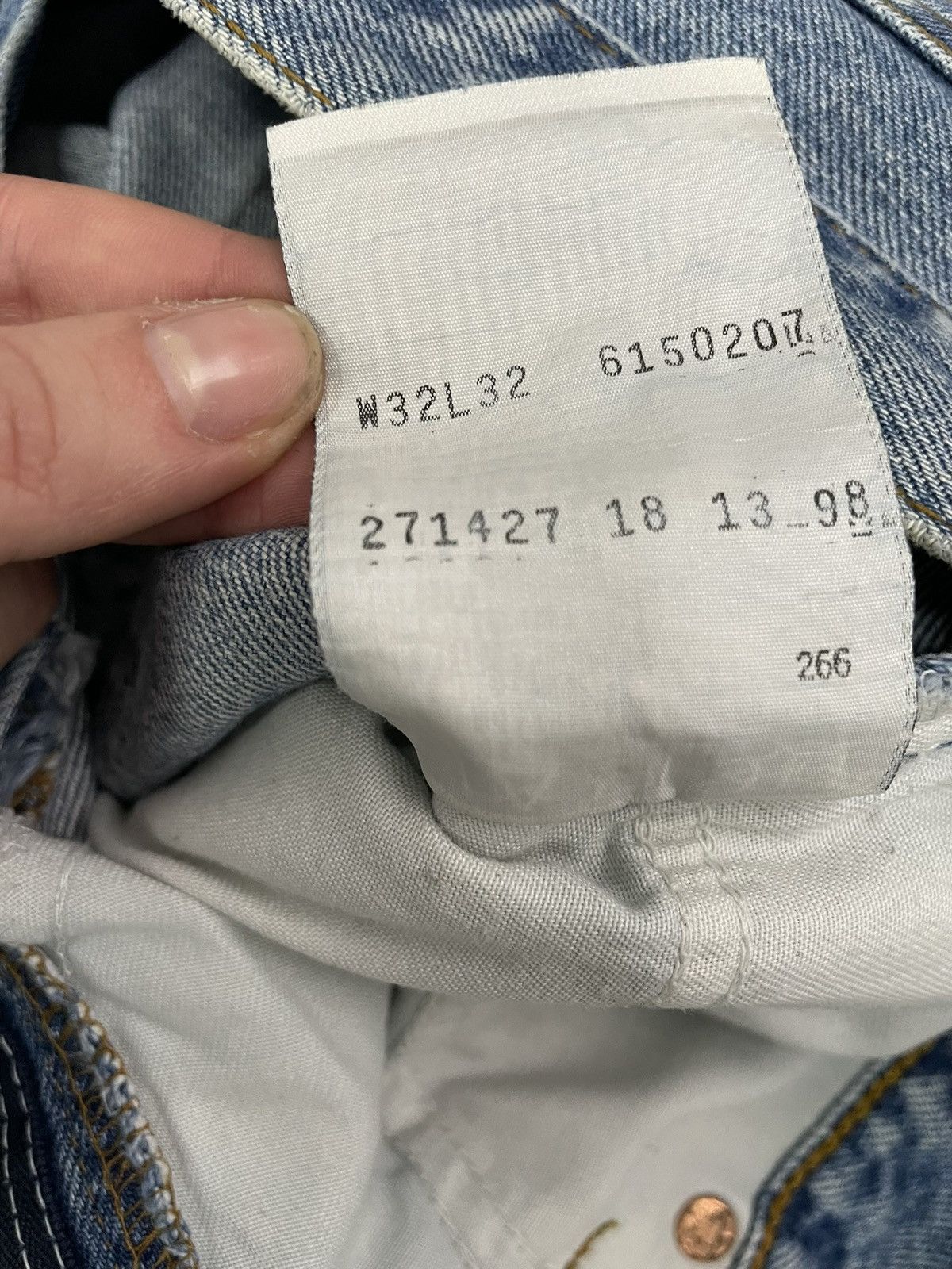Levi's Retro levis orange tab vintage jeans 90s Size US 32 / EU 48 - 13 Thumbnail
