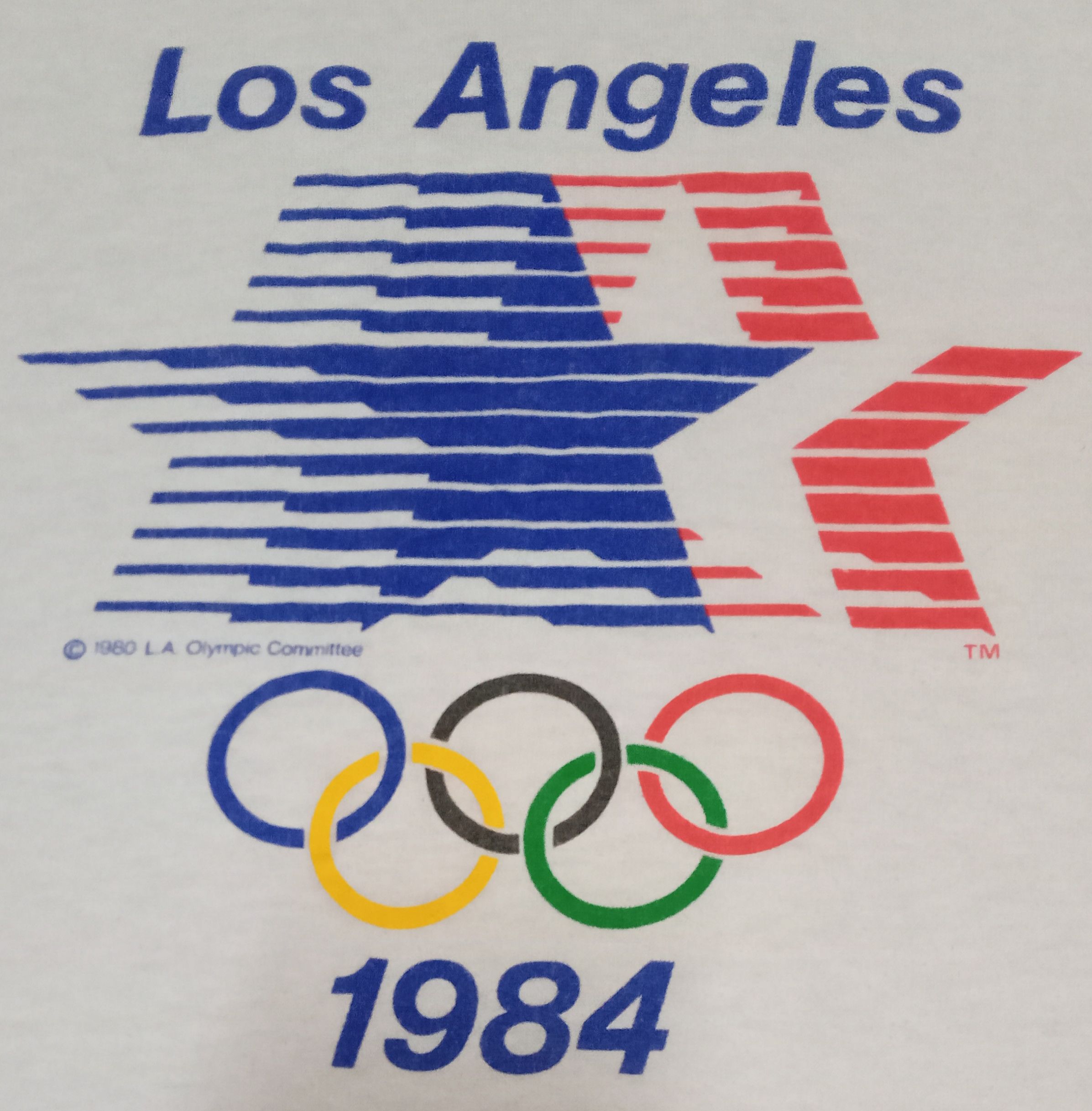 USA Olympics USA Los Angeles Olympic 1984 x Levi's Ringer Tee Size US S / EU 44-46 / 1 - 7 Thumbnail