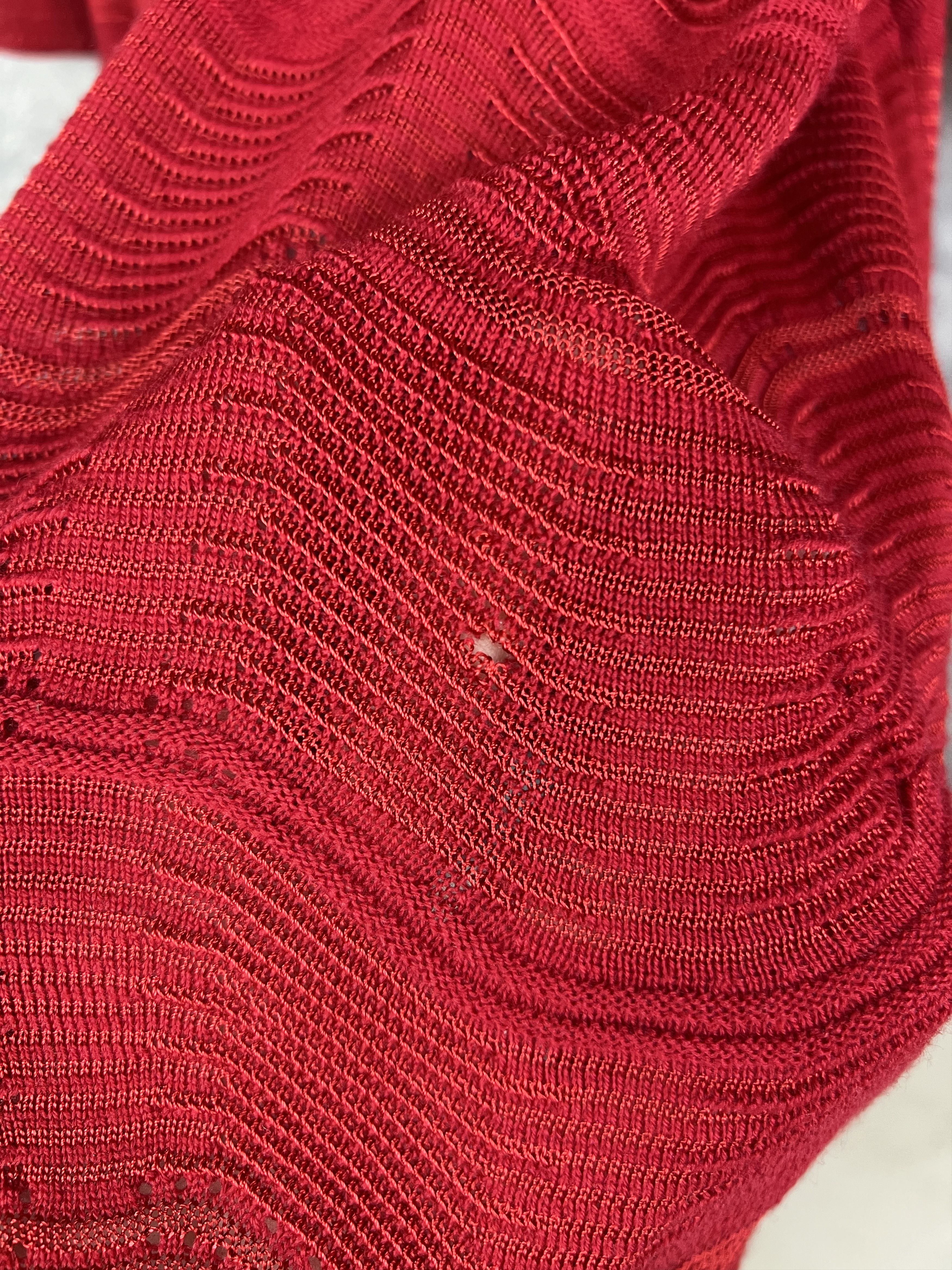 Missoni Missoni Dress Women's Size 48 Red Long Sleeve Size XL / US 12-14 / IT 48-50 - 14 Thumbnail