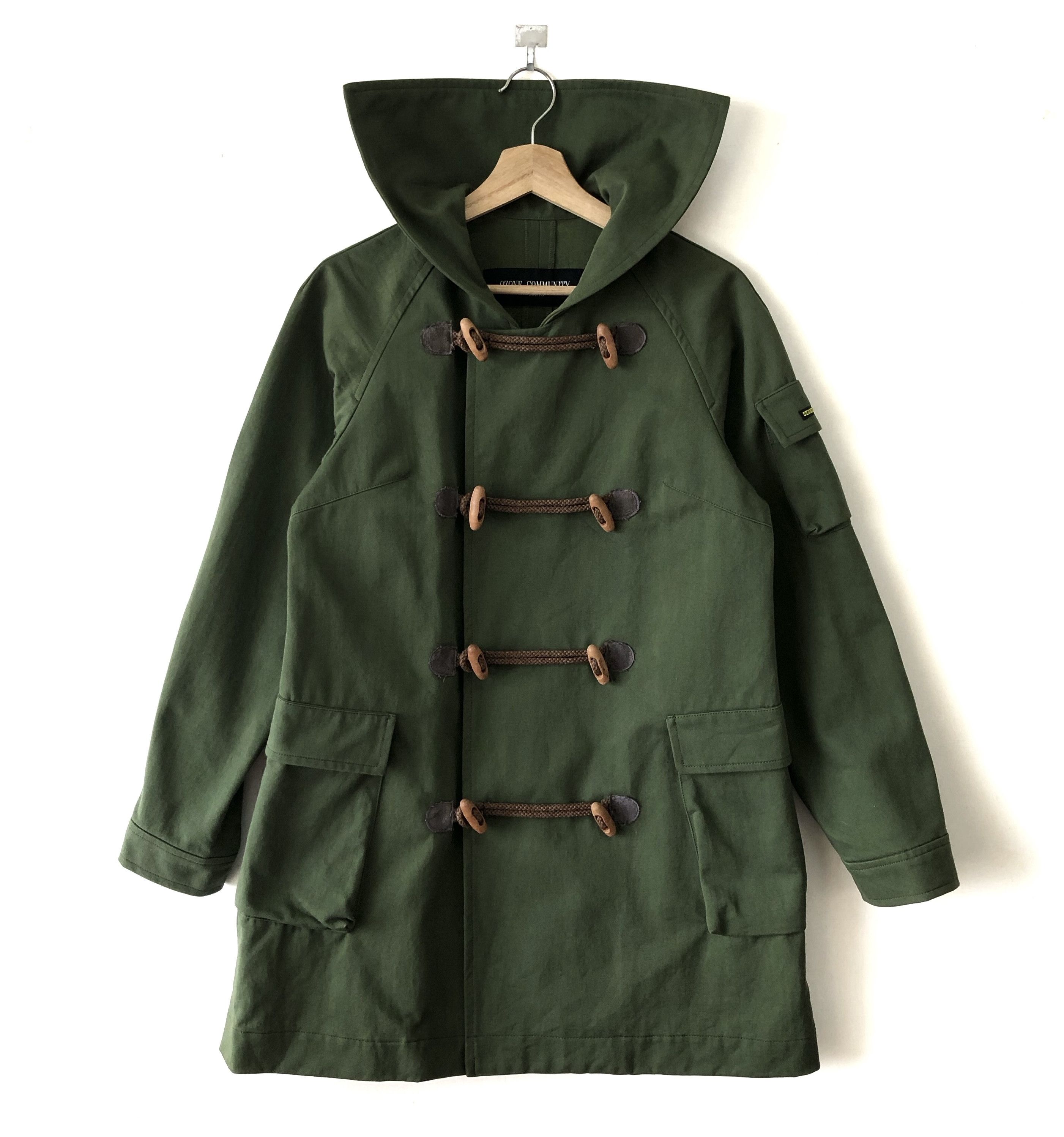 Japanese Brand × Vintage RARE🔥90’S N. KITAMURA HYSTERIC OZONE COMMUNITY ARMY DUFFLE Size S / US 4 / IT 40 - 2 Thumbnail