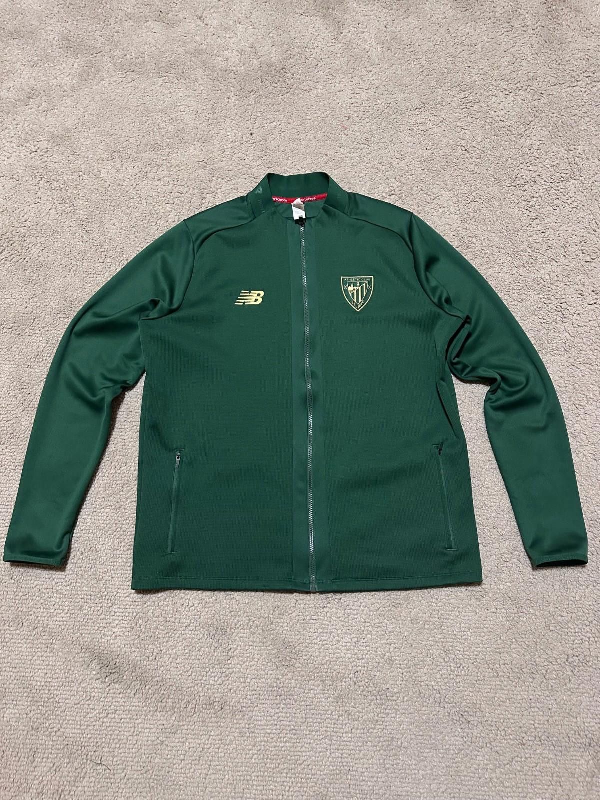 New Balance 2019-20 Athletic Bilbao New Balance 1/4 Zip Training Top Size US XXL / EU 58 / 5 - 1 Thumbnail