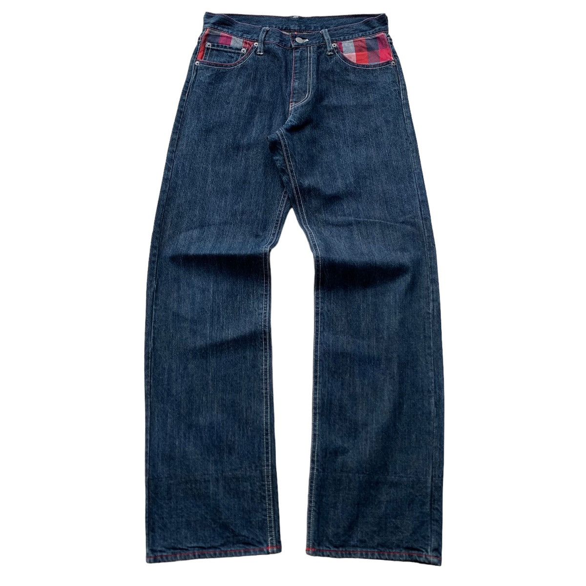 Airwalk × Japanese Brand × Vintage Rare Y2K Japanese Brand Airwalk Big Printed Jeans Size US 30 / EU 46 - 4 Thumbnail