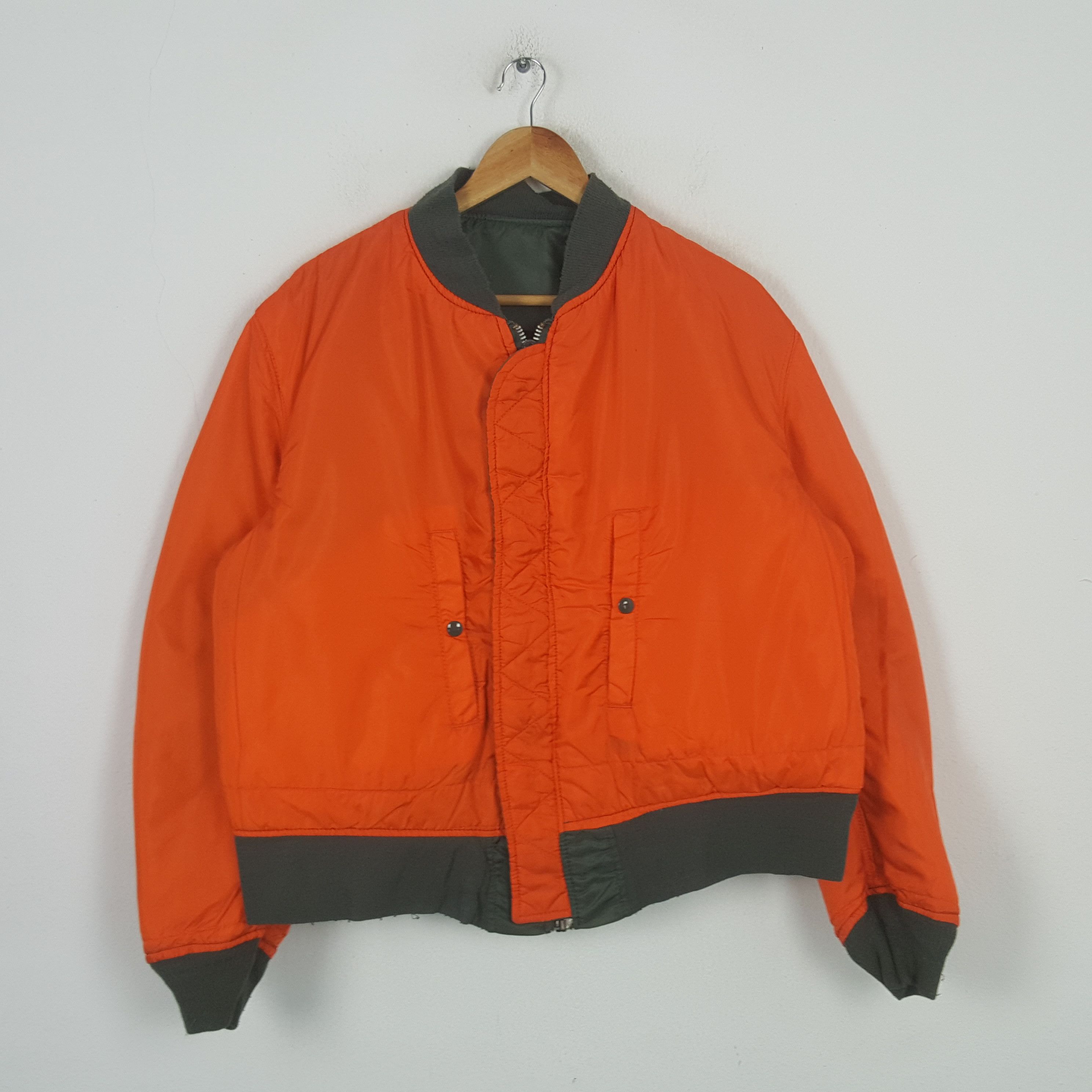 Alpha Industries Vintage Alpha Industries X Hysteric Custom Bombers Jacket 34 Size US XXL / EU 58 / 5 - 5 Thumbnail