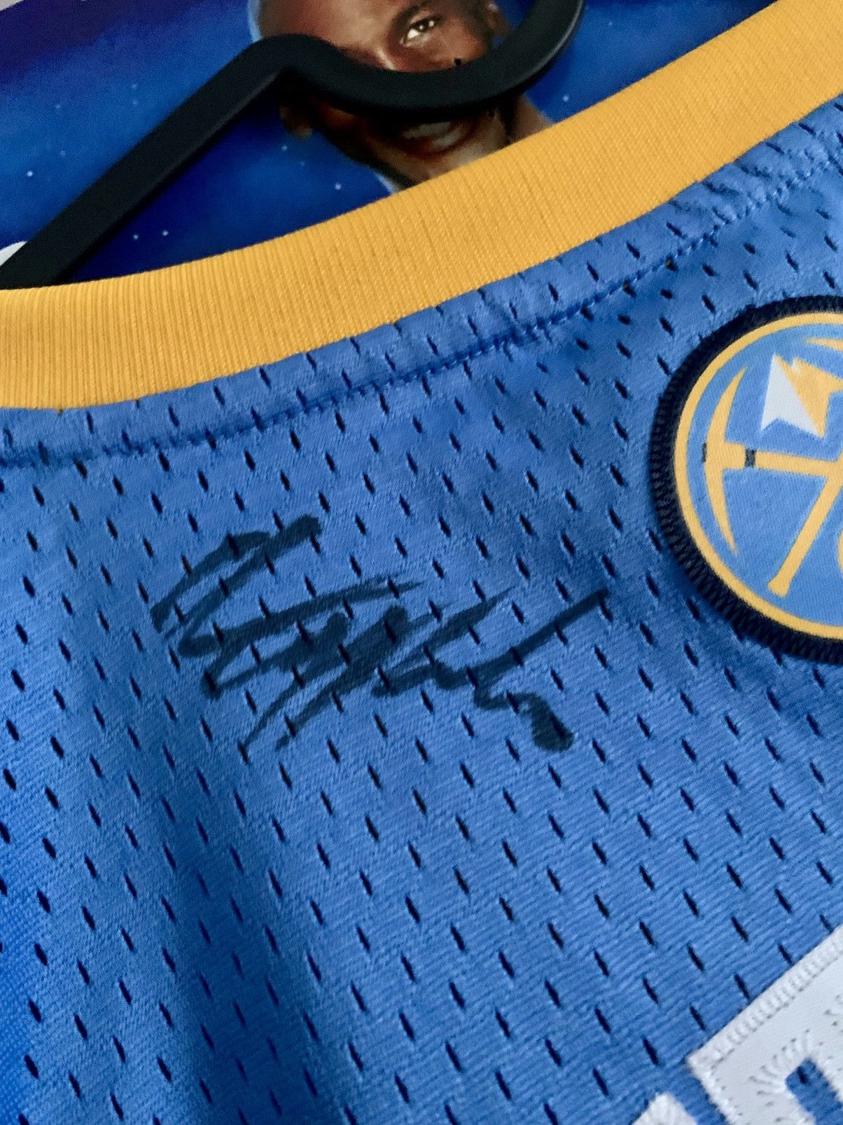 Adidas × NBA × Vintage 2006-08 NBA Denver Nuggets #15 Carmelo Anthony Signed Jersey Size US M / EU 48-50 / 2 - 6 Thumbnail