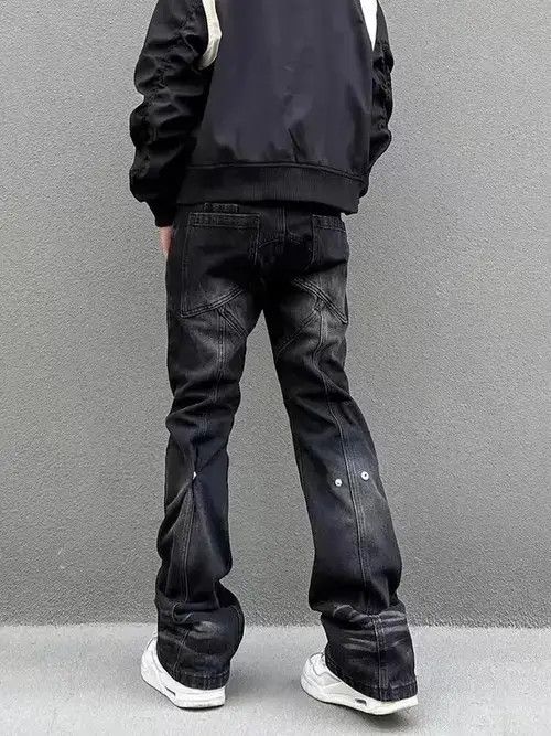Japanese Brand × Jean distressed patchwork jeans Size US 32 / EU 48 - 1 Thumbnail