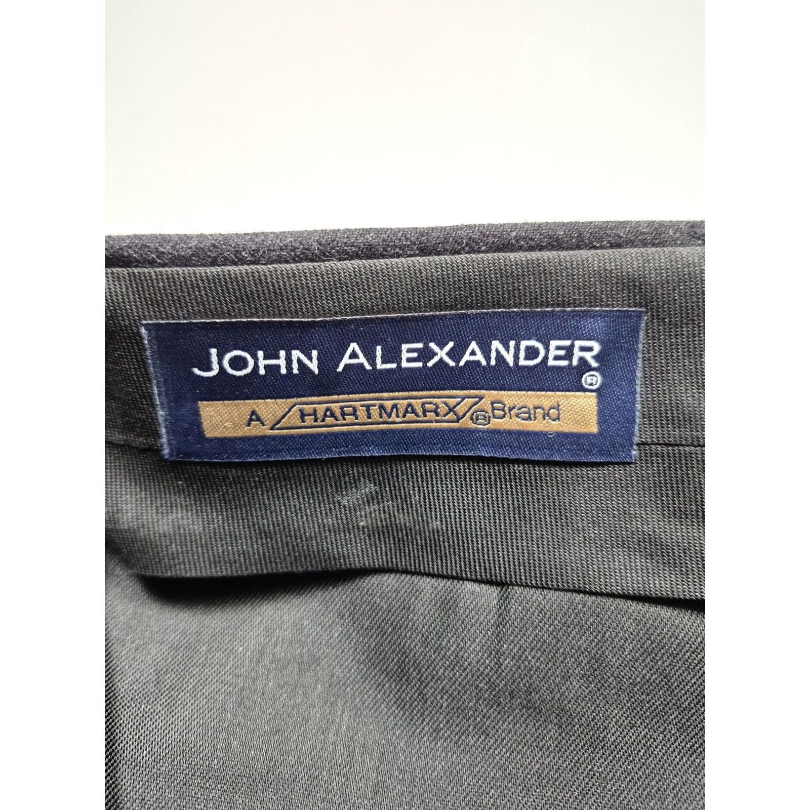 Vintage VINTAGE John Alexander Dress Pants Mens 38x36 Gray Wool Pleated Unhemmed USA NWT Size US 38 / EU 54 - 3 Thumbnail