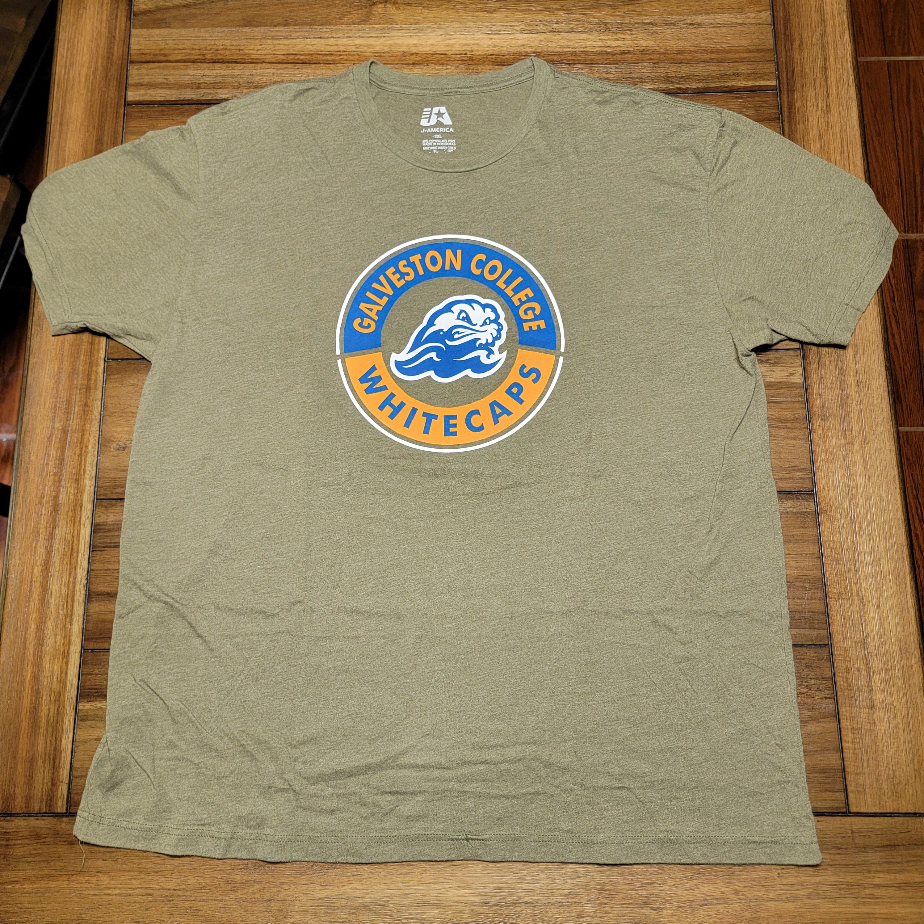 Other J America SS Unisex Tee "Galveston College Whitecaps" - 2XL* Size US XXL / EU 58 / 5 - 1 Thumbnail