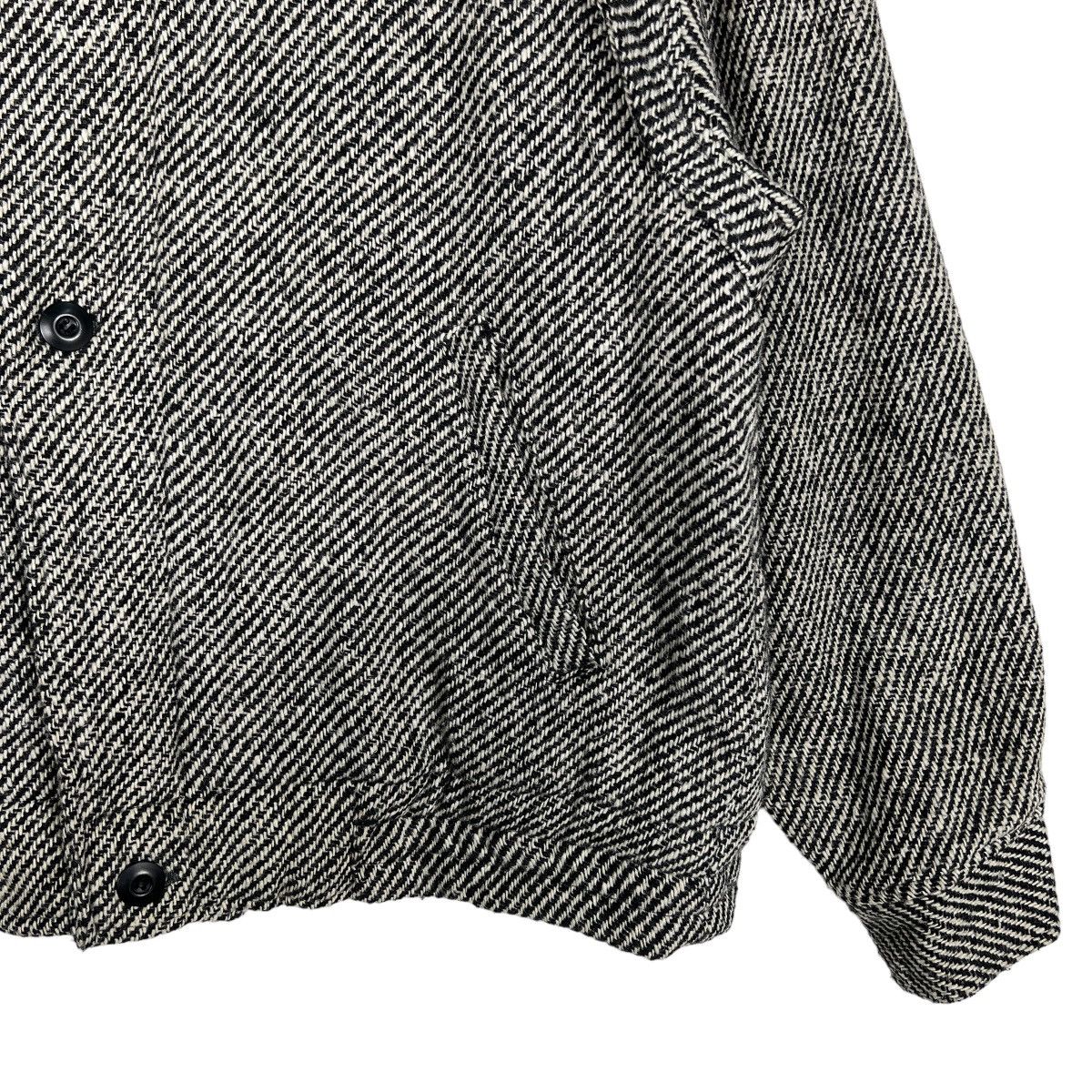 Issey Miyake 🔥 VINTAGE GULK CLUB HARRINGBONE WOOL BOMBER JACKET Size US M / EU 48-50 / 2 - 5 Thumbnail