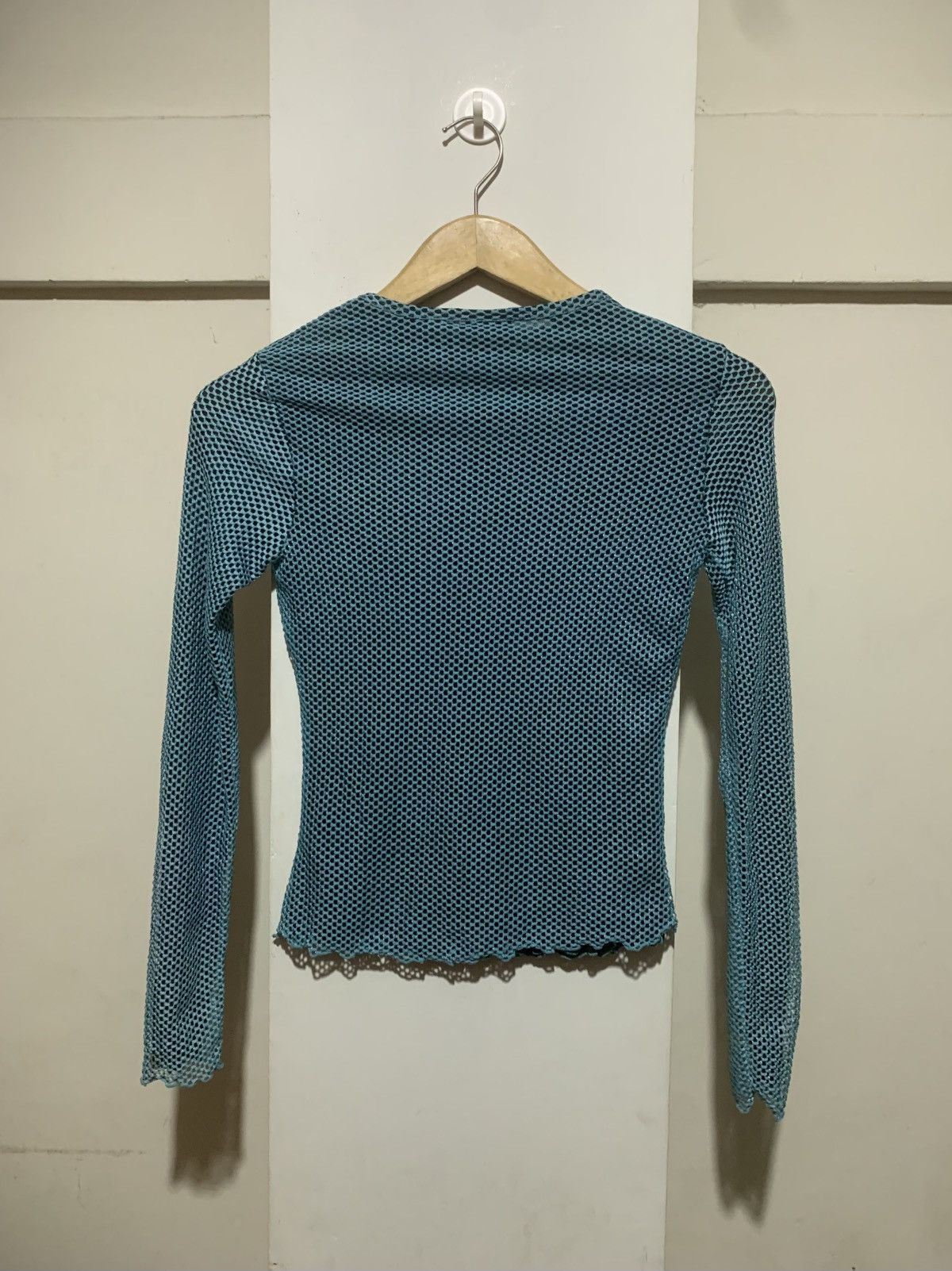 Maison Margiela Japanese bisou bisou Mesh Longsleeve Tee Shirt Size S / US 4 / IT 40 - 7 Thumbnail