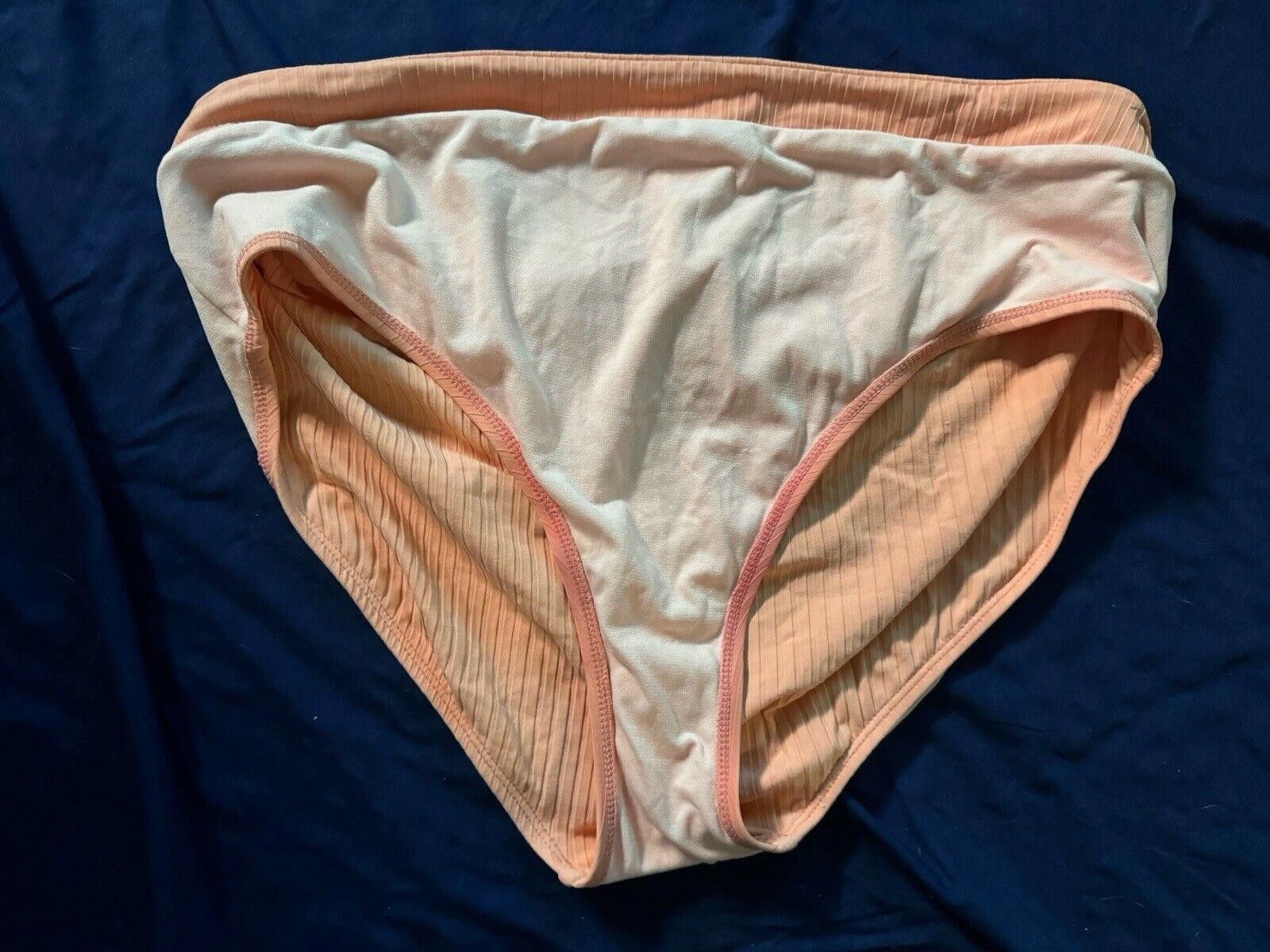 Designer Women’s Peach Colored Bikini Bottom Size XL Size ONE SIZE - 4 Thumbnail