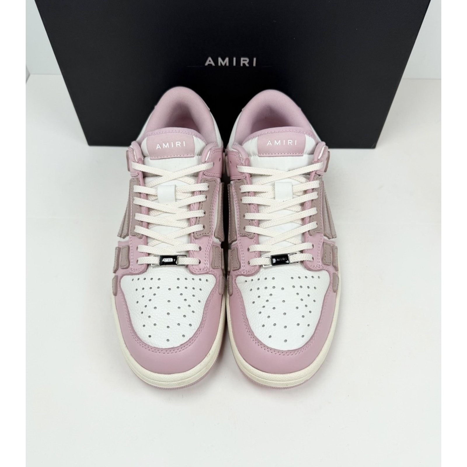 Amiri Size 42EU/9US - Amiri Skel Top Low Pink White Size US 9 / EU 42 - 3 Thumbnail