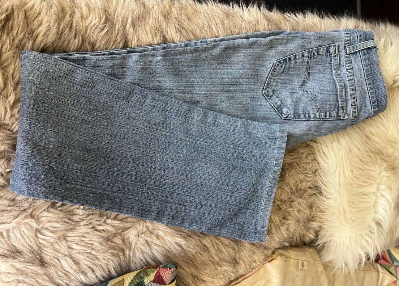 Versace Jeans Couture 90s Versace jeans couture boot cut mid waisted jeans Size 27" / US 4 / IT 40 - 8 Thumbnail