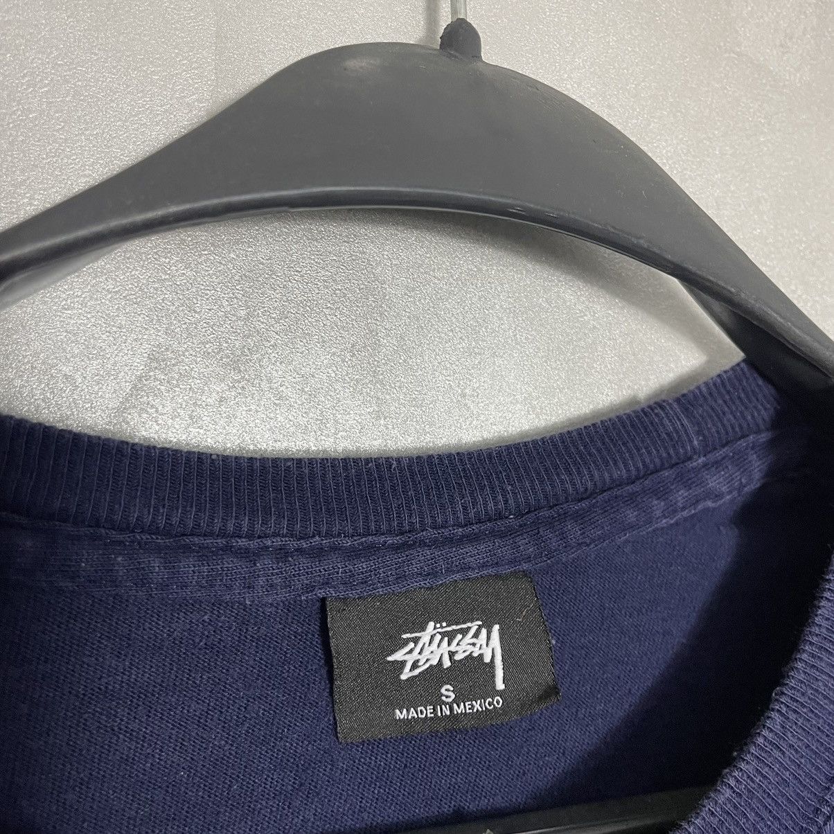 Stussy Stussy Mens Basic Logo Long Sleeve tee Size US S / EU 44-46 / 1 - 6 Thumbnail