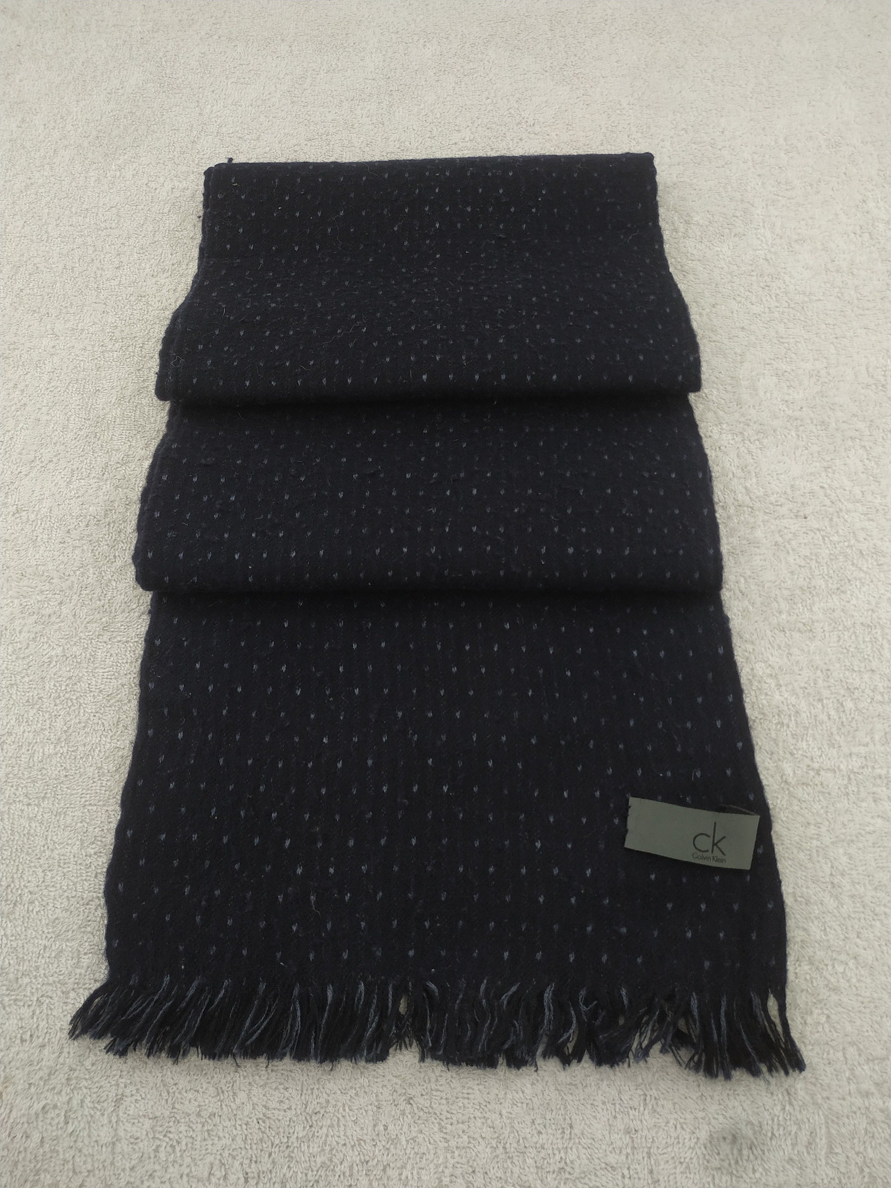 Calvin Klein Vintage Calvin Klein Scarf/Muffler/Neckwear MF196 Size ONE SIZE - 2 Thumbnail
