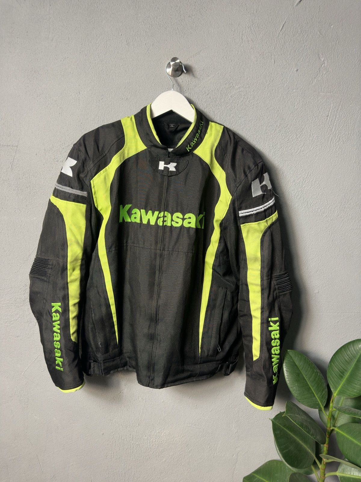 NASCAR × Vintage Kawasaki Racing Jacket Size US L / EU 52-54 / 3 - 1 Thumbnail