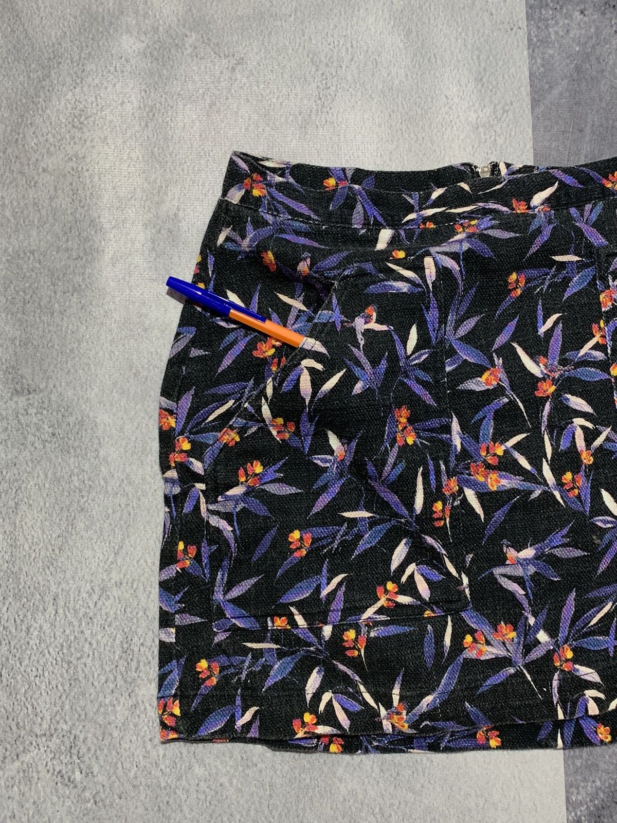 Japanese Brand × Vintage Vintage Y2K Overall print mini skirt Japanese style Size 30" / US 8 / IT 44 - 2 Thumbnail