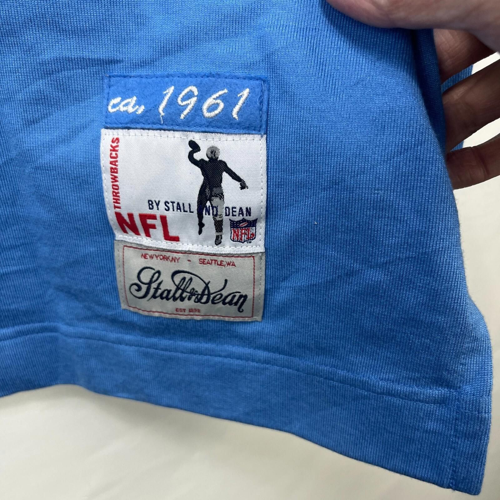 Other VINTAGE LOS ANGELES CHARGERS 1961 NFL THROWBACK JERSEY 3XL Size ONE SIZE - 3 Thumbnail