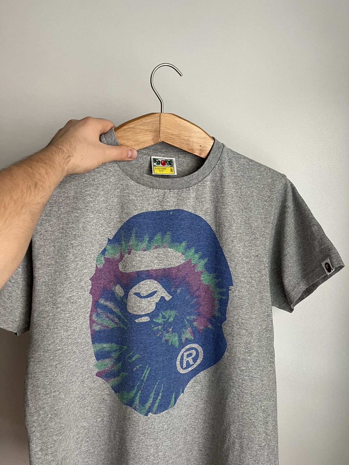 Bape Bape Big Face Tee Size US M / EU 48-50 / 2 - 8 Thumbnail