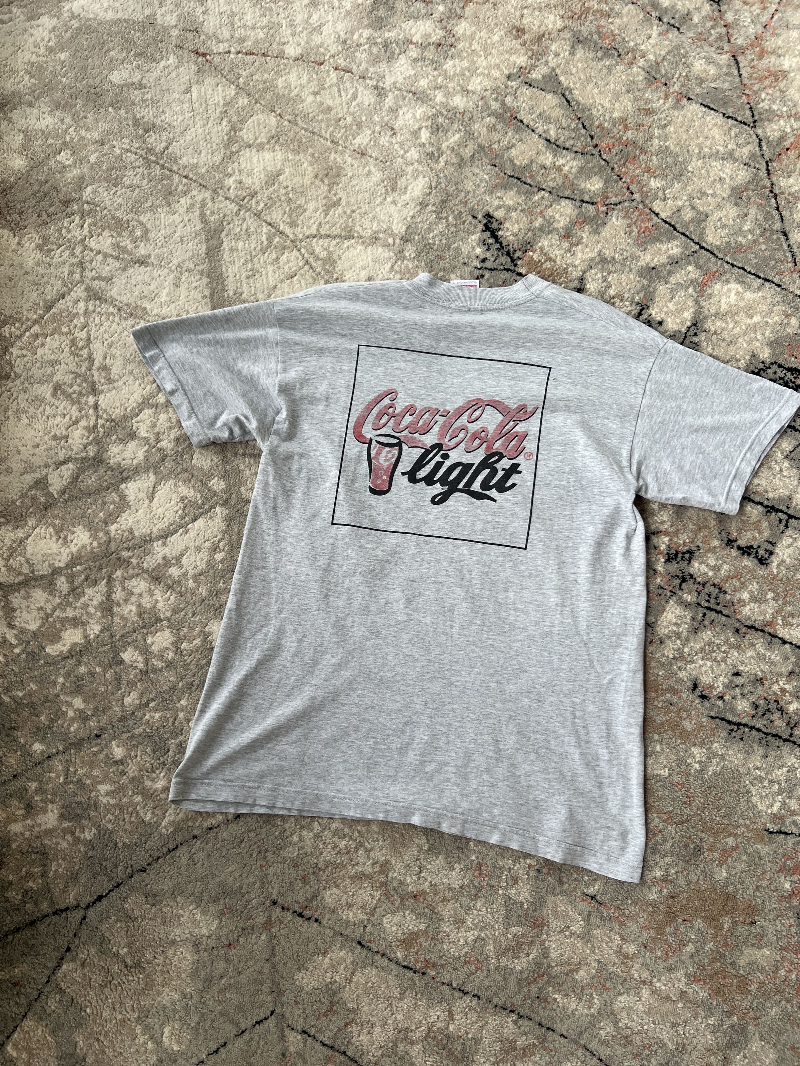 Coca Cola Vintage Coca Cola Light Tee Size US M / EU 48-50 / 2 - 7 Thumbnail