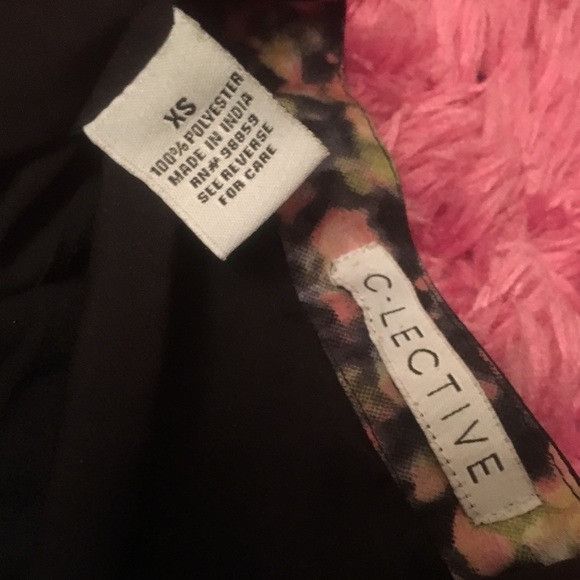 Other C.lective Floral Front Slit Skirt Size 27" / US 4 / IT 40 - 6 Thumbnail