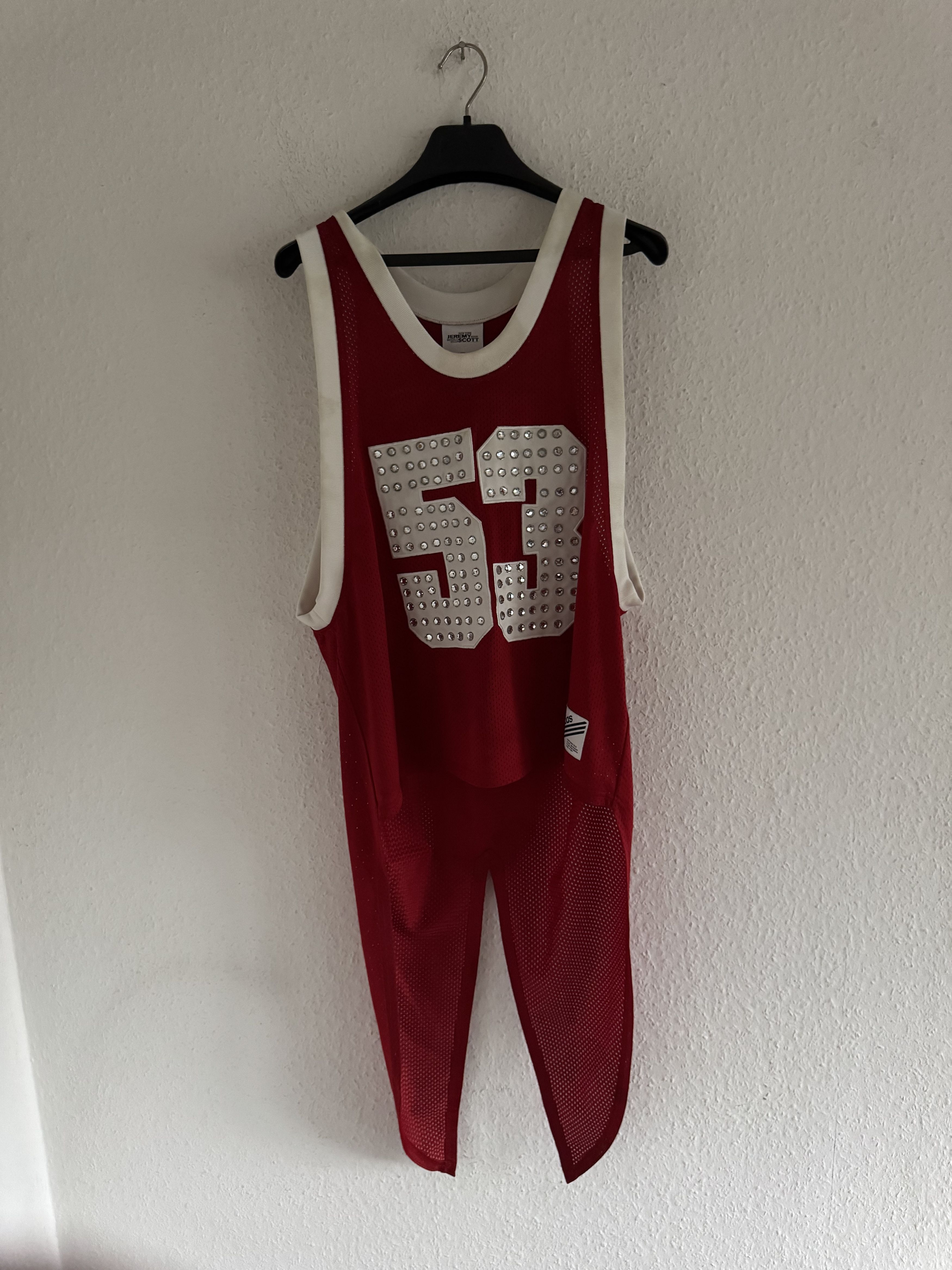 Adidas × Jeremy Scott Tuxedo Jersey Size US L / EU 52-54 / 3 - 1 Thumbnail