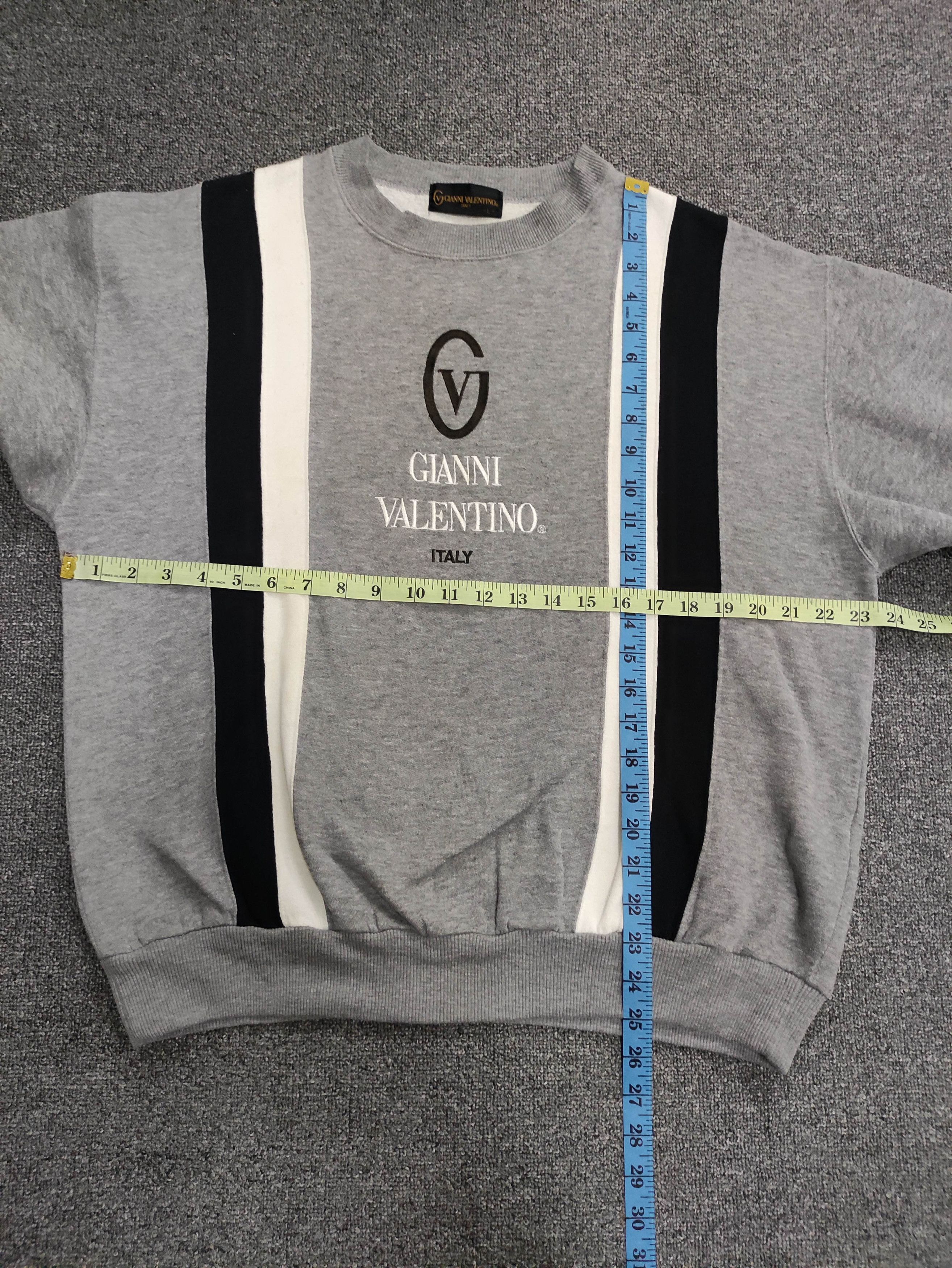 Gianni Valentino Vintage Gianni Valentino Sweatshirt Embroidered Logo Jumper Size US L / EU 52-54 / 3 - 9 Thumbnail