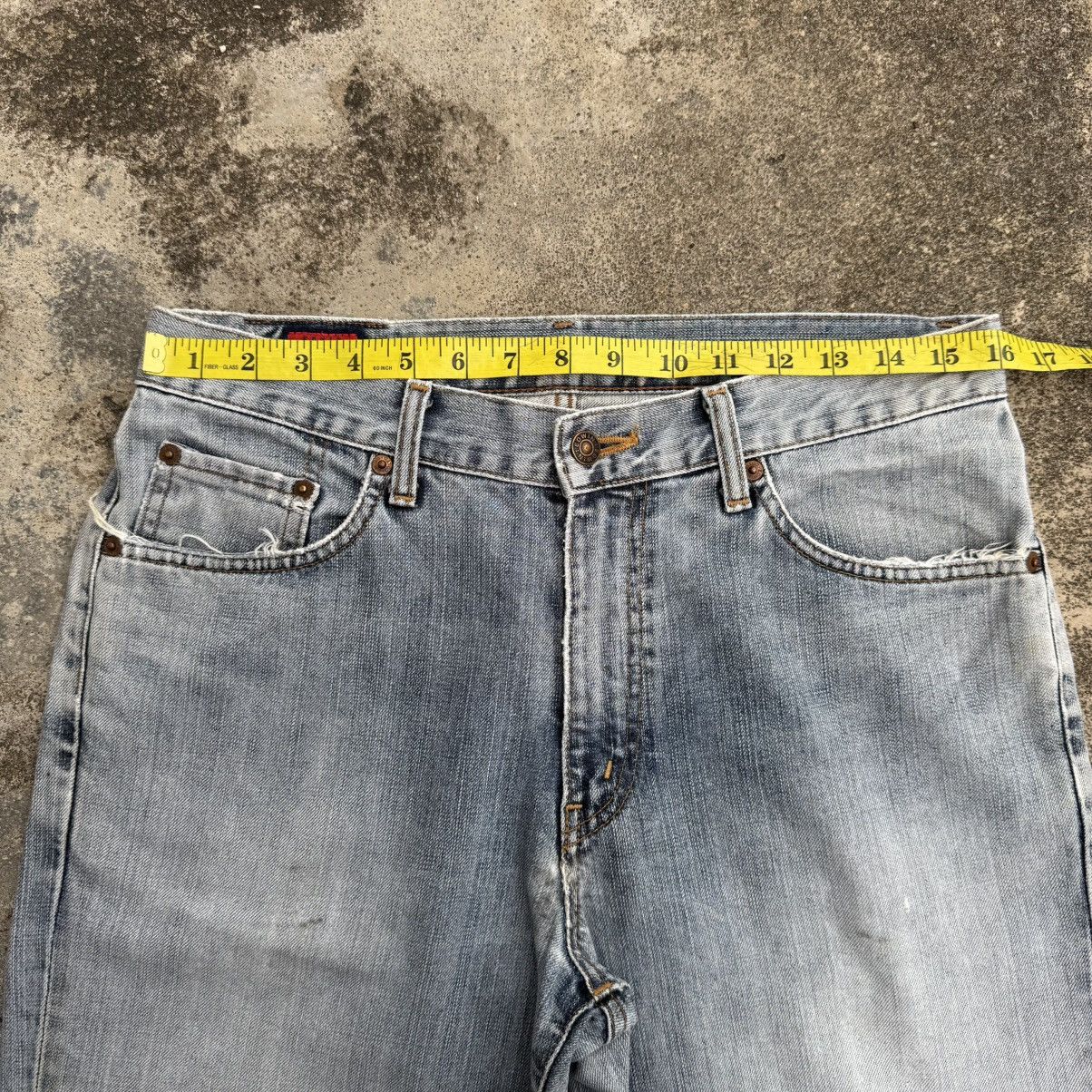 Edwin × Vintage VINTAGE EDWIN FADED RIPPEP JEAN DENIM PANTS Size US 32 / EU 48 - 6 Thumbnail